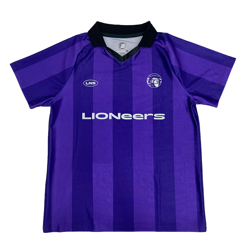 25-26 LIONEERS足球短TEE｜紫
