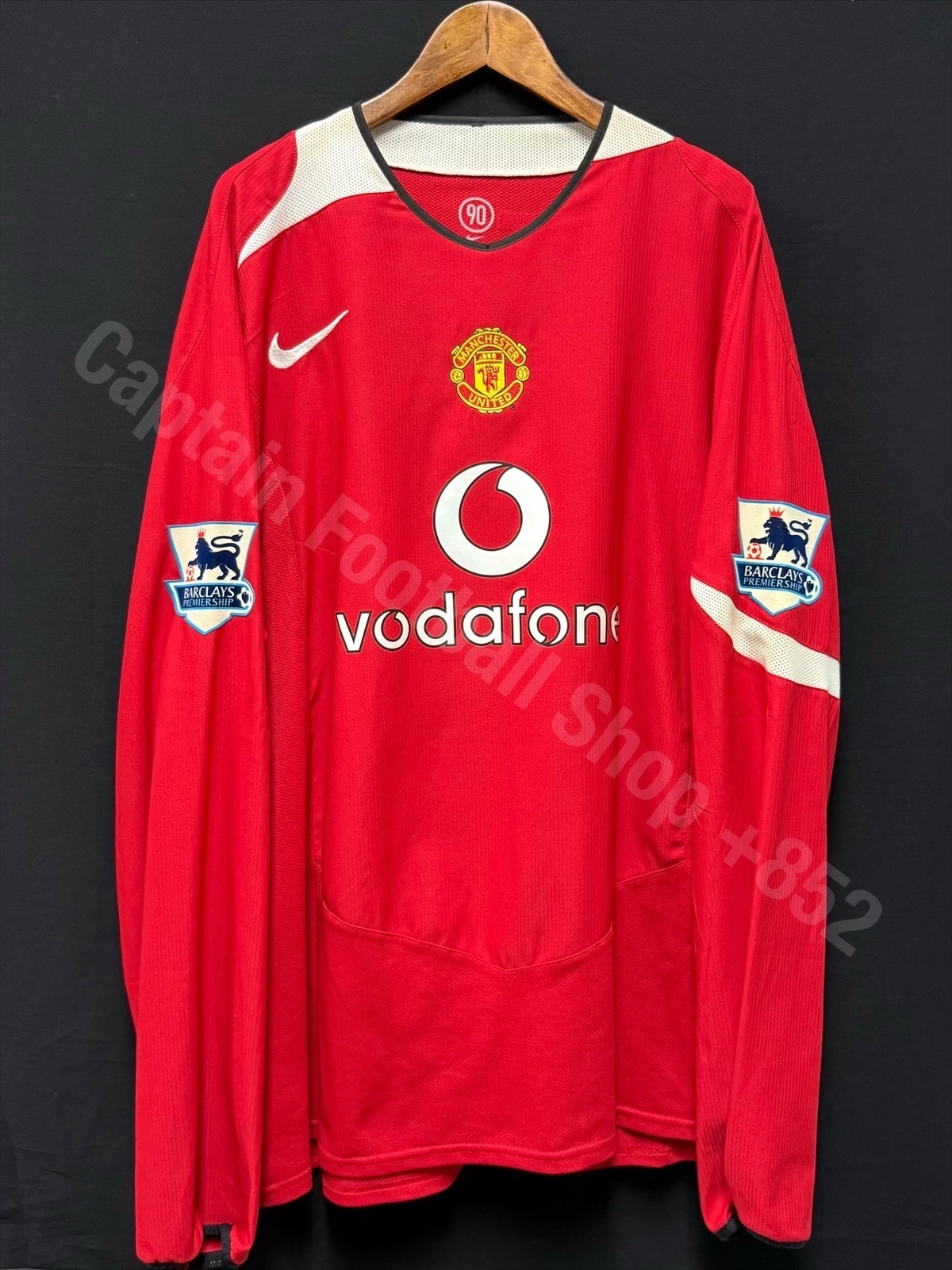 曼聯 2004-2006 Nike 主場長袖球衣 #10 v NISTELROOY