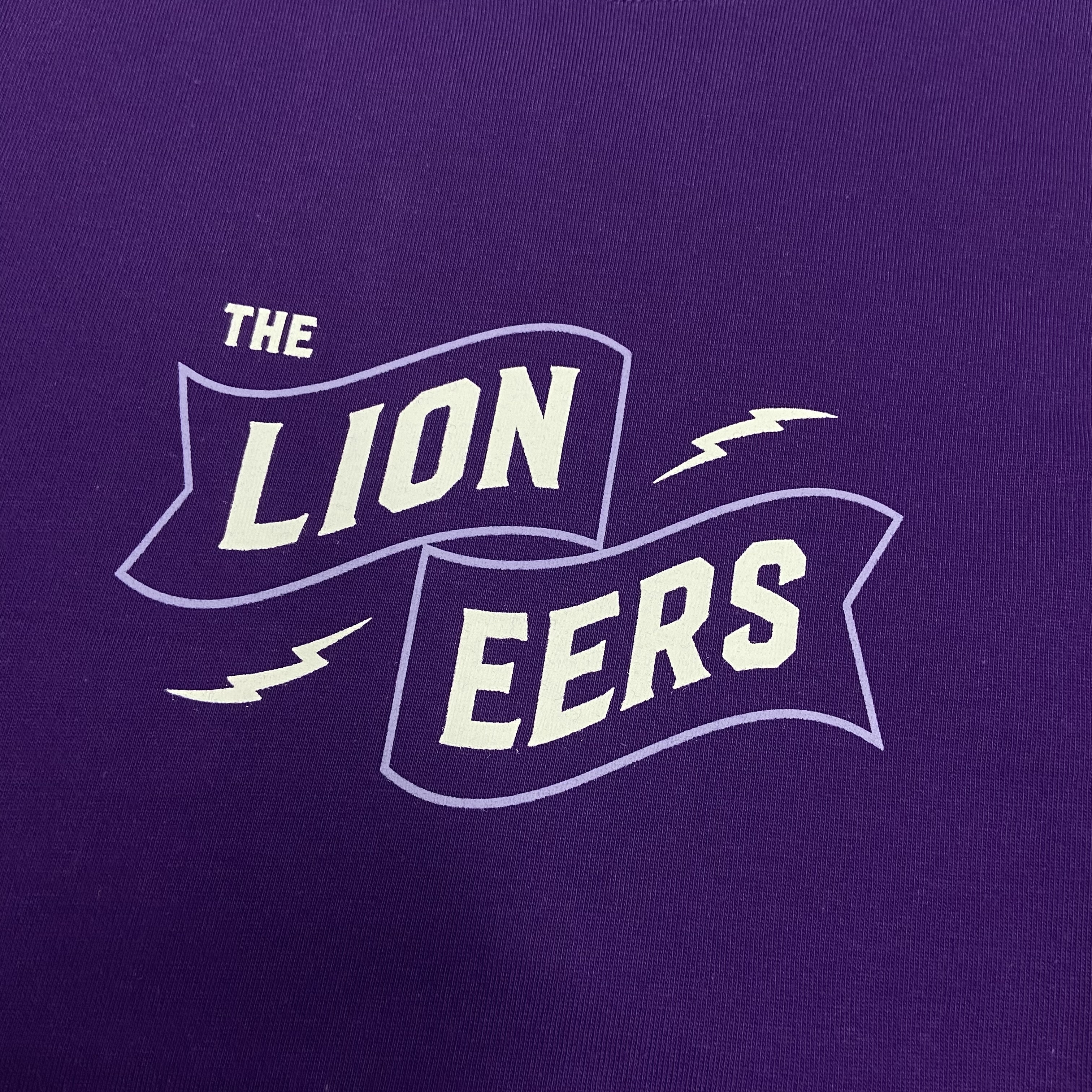 25-26 LIONEERS應援短TEE｜紫