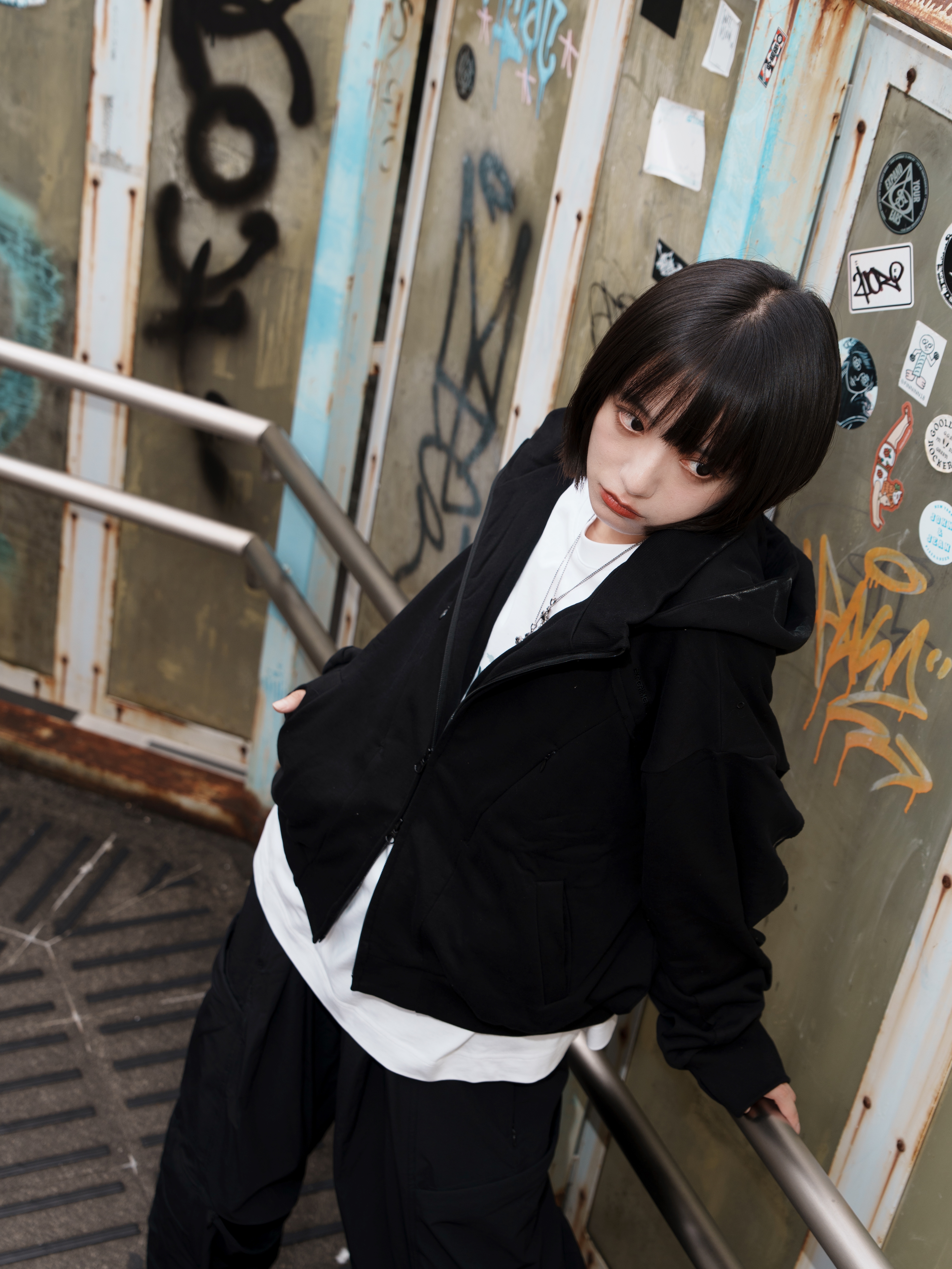 SATIVA GF-02 “Streetism” Hoodie Jacket 結構 雙拉鍊 外套 兩色