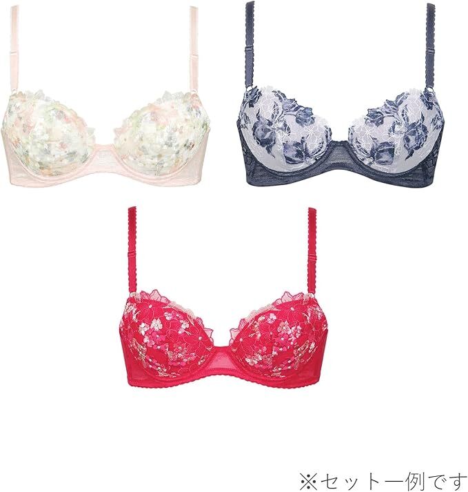 【現貨】J1111903 [wacoal /wing 福袋] 胸罩 3 件裝，型號 KB9850