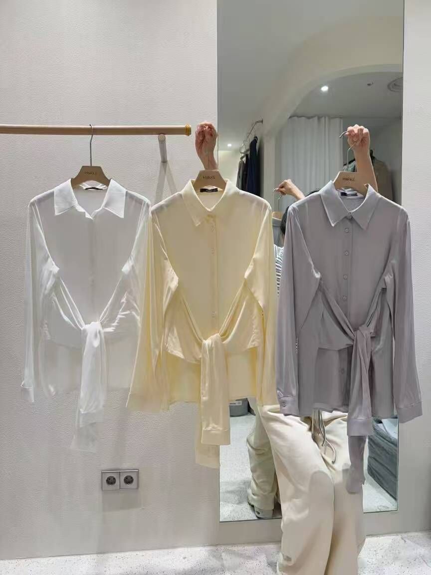 ME5253 打結雙袖恤衫