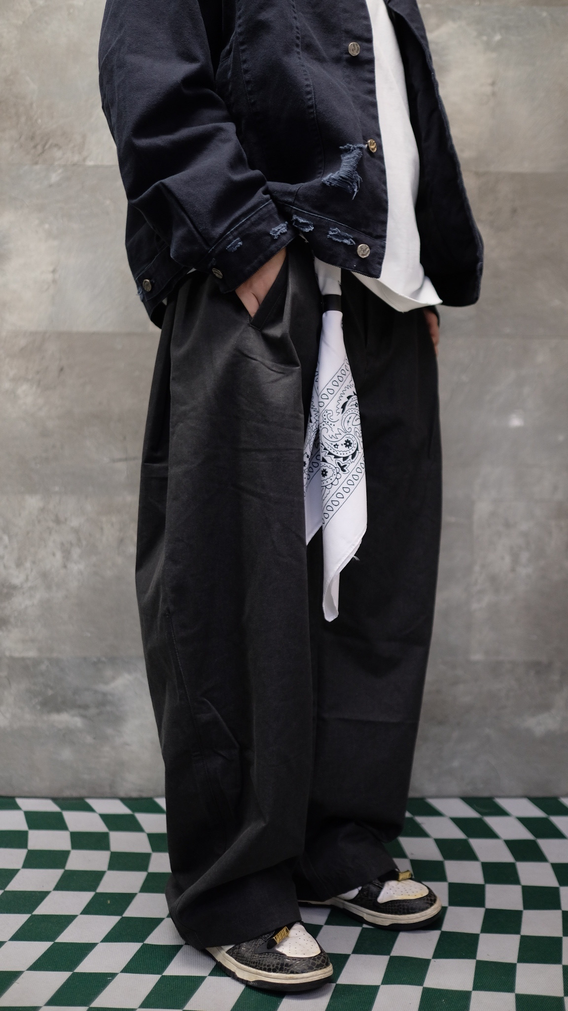 LPT0053 2摺彎刀褲