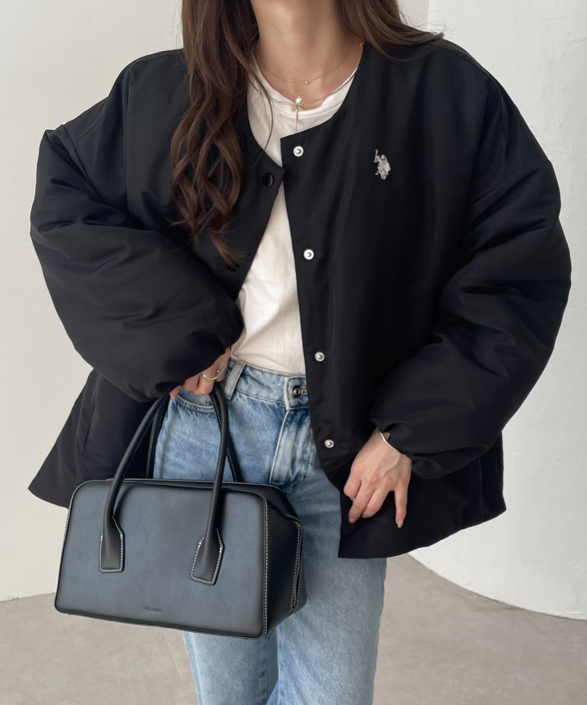 【現貨】日本 GeeRA別注U.S. POLO ASSN.無領 鋪棉 外套 3色