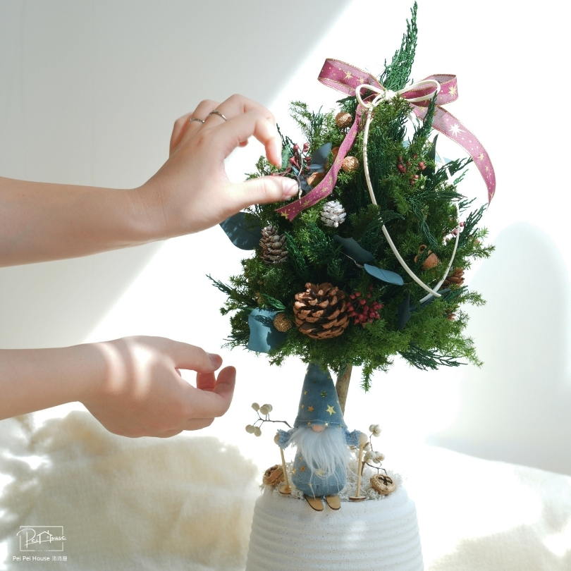 【Pei Pei House 沛沛屋】2025限定手作耶誕樹 －《精靈之森 Forest of the Elf》｜限高雄地區自取