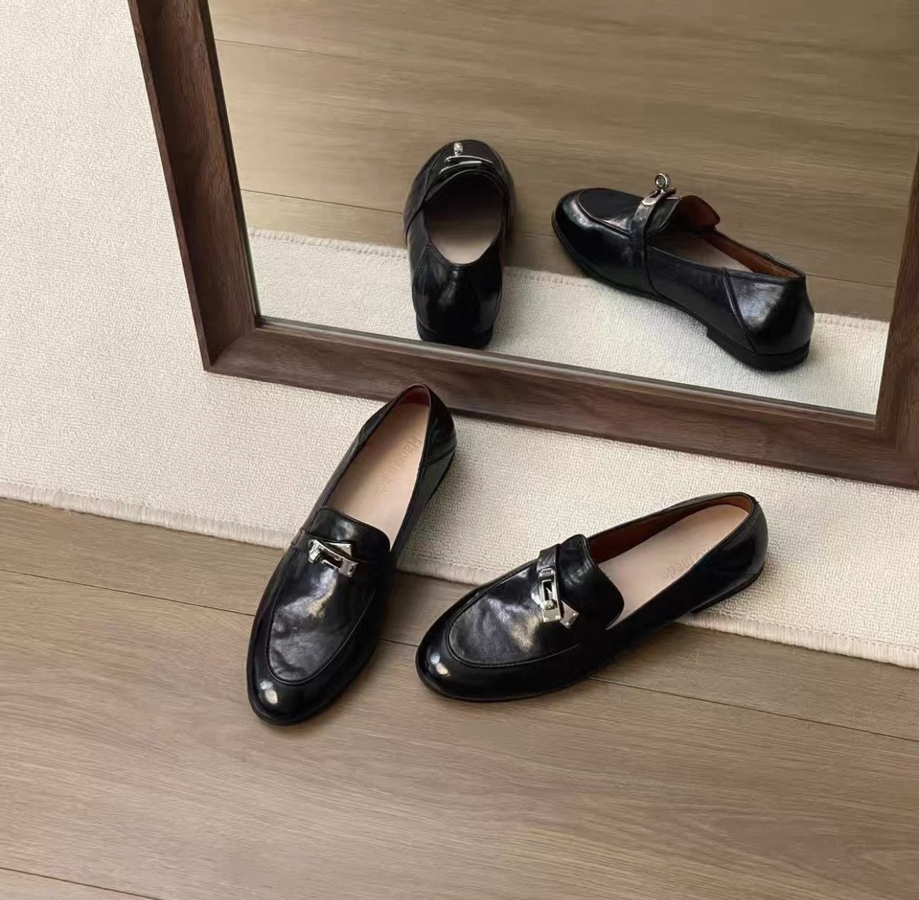 No.9166 真皮kelly樂福鞋