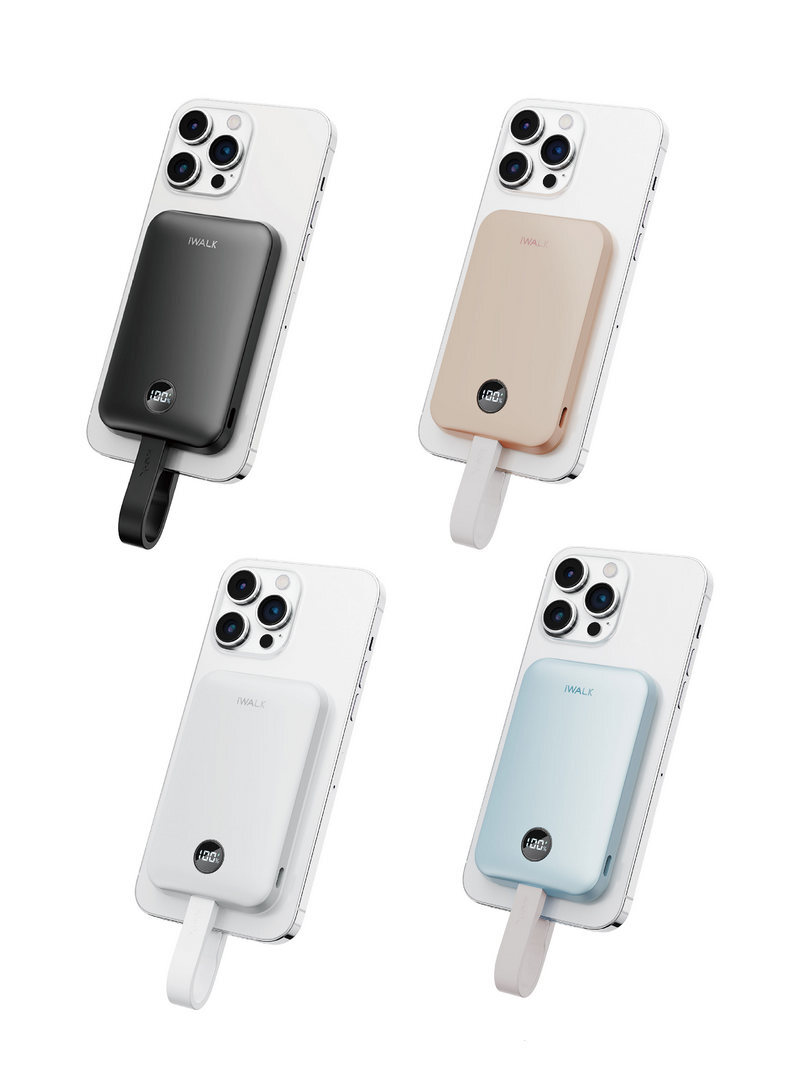 iWALK MAGO 磁吸帶線行動電源｜單入組