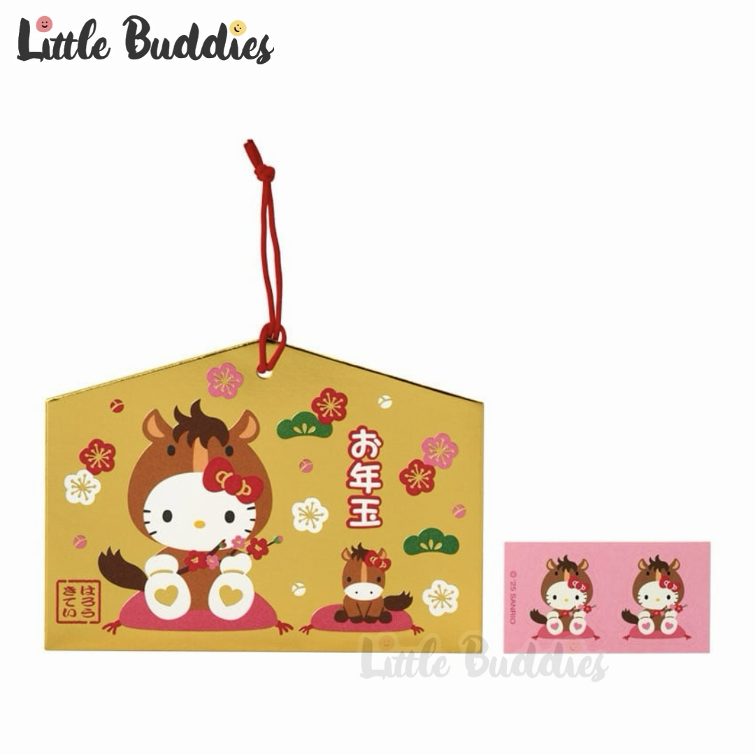 日本 Sanrio 2026賀年系列 繪馬造型 利是封