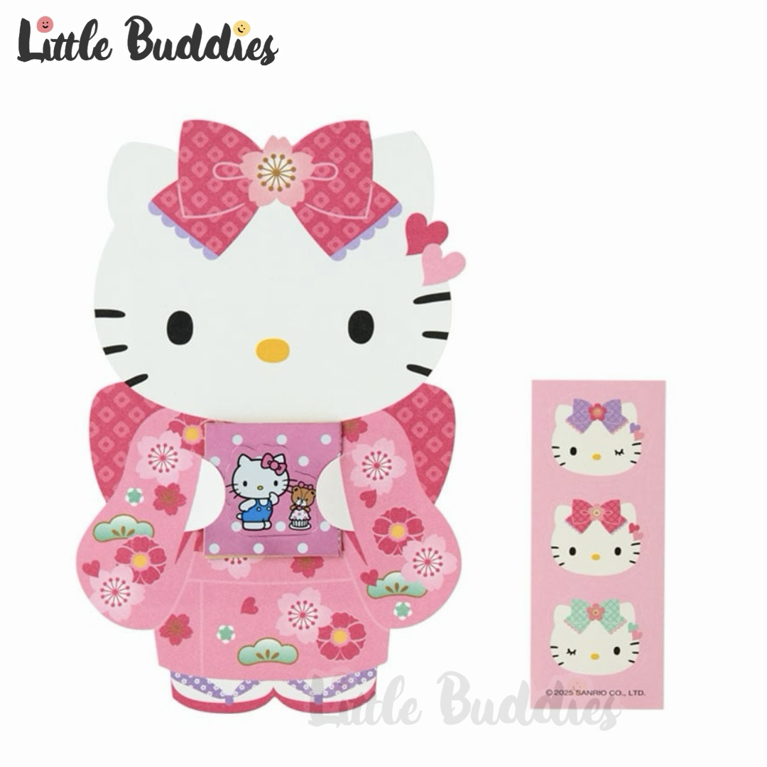 日本 Sanrio 2026賀年系列 D-Cut和風款 利是封