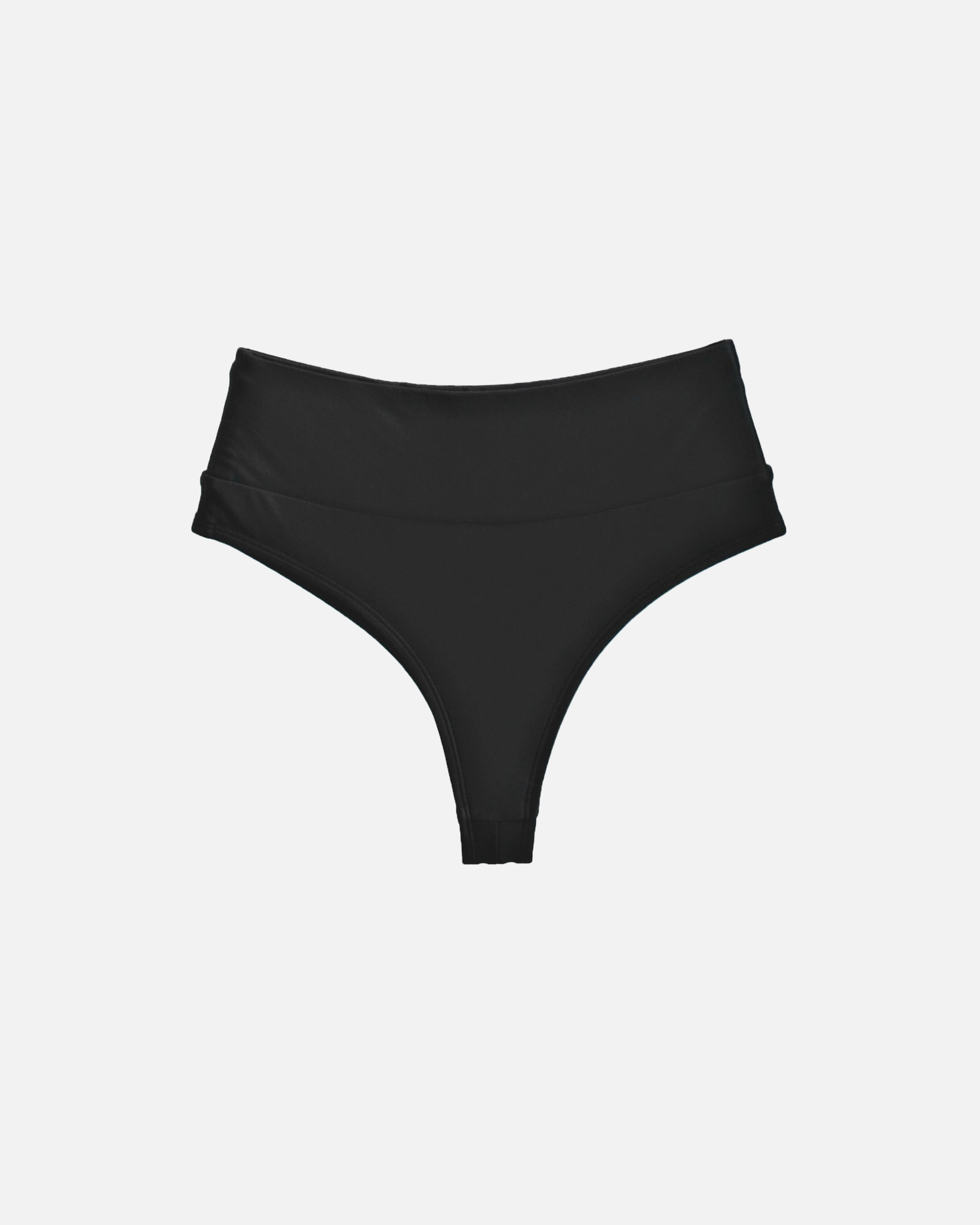 【魅惑素黑】Roa 中腰蘋果丁字泳褲