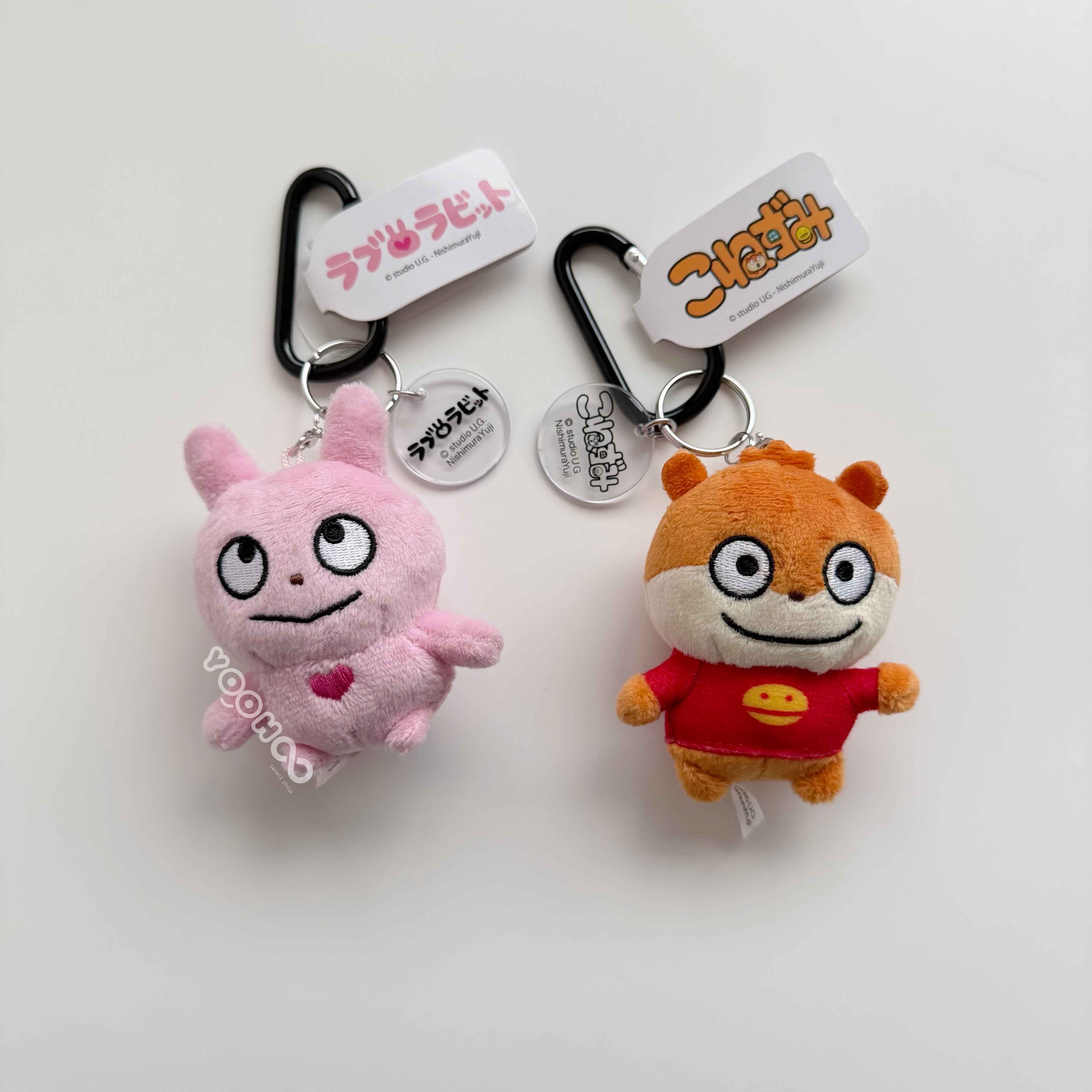 現貨┃西村裕二 戀愛兔 熊貓 小老鼠 登山扣 吊飾