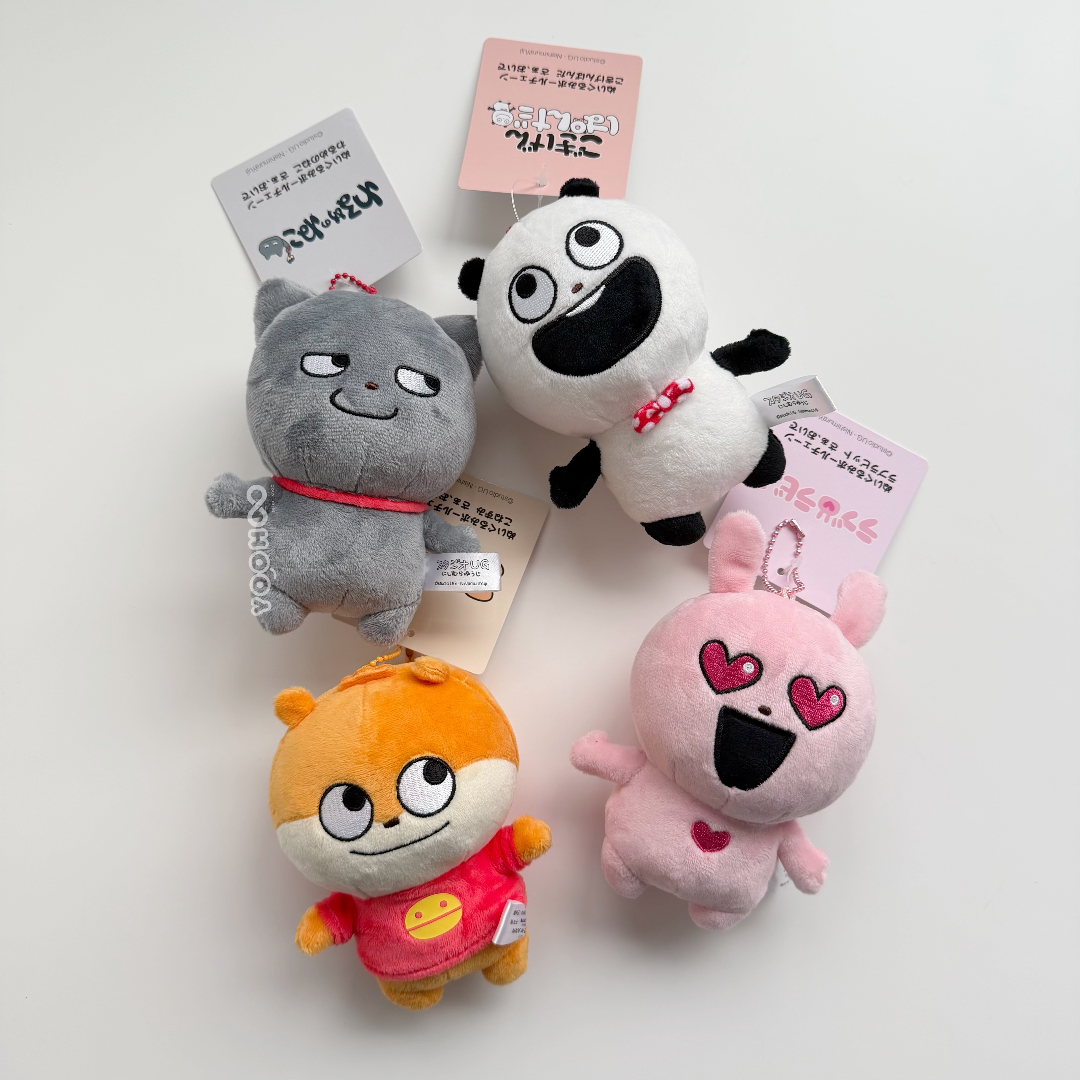 現貨┃西村裕二 戀愛兔 外遇兔 熊貓 小老鼠 壞心眼貓 娃娃 玩偶 吊飾