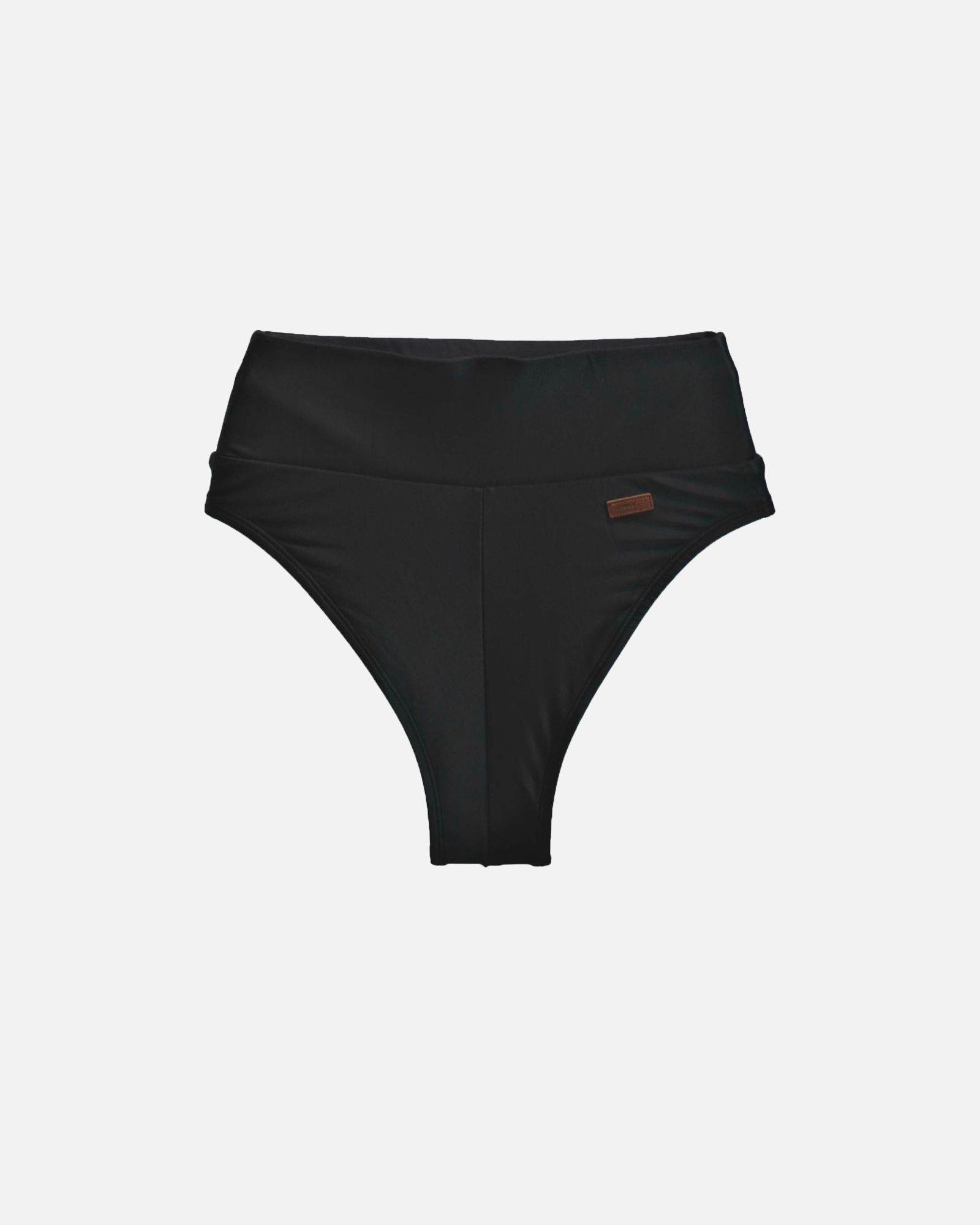 【魅惑素黑】HWm 高腰蜜挖臀泳褲