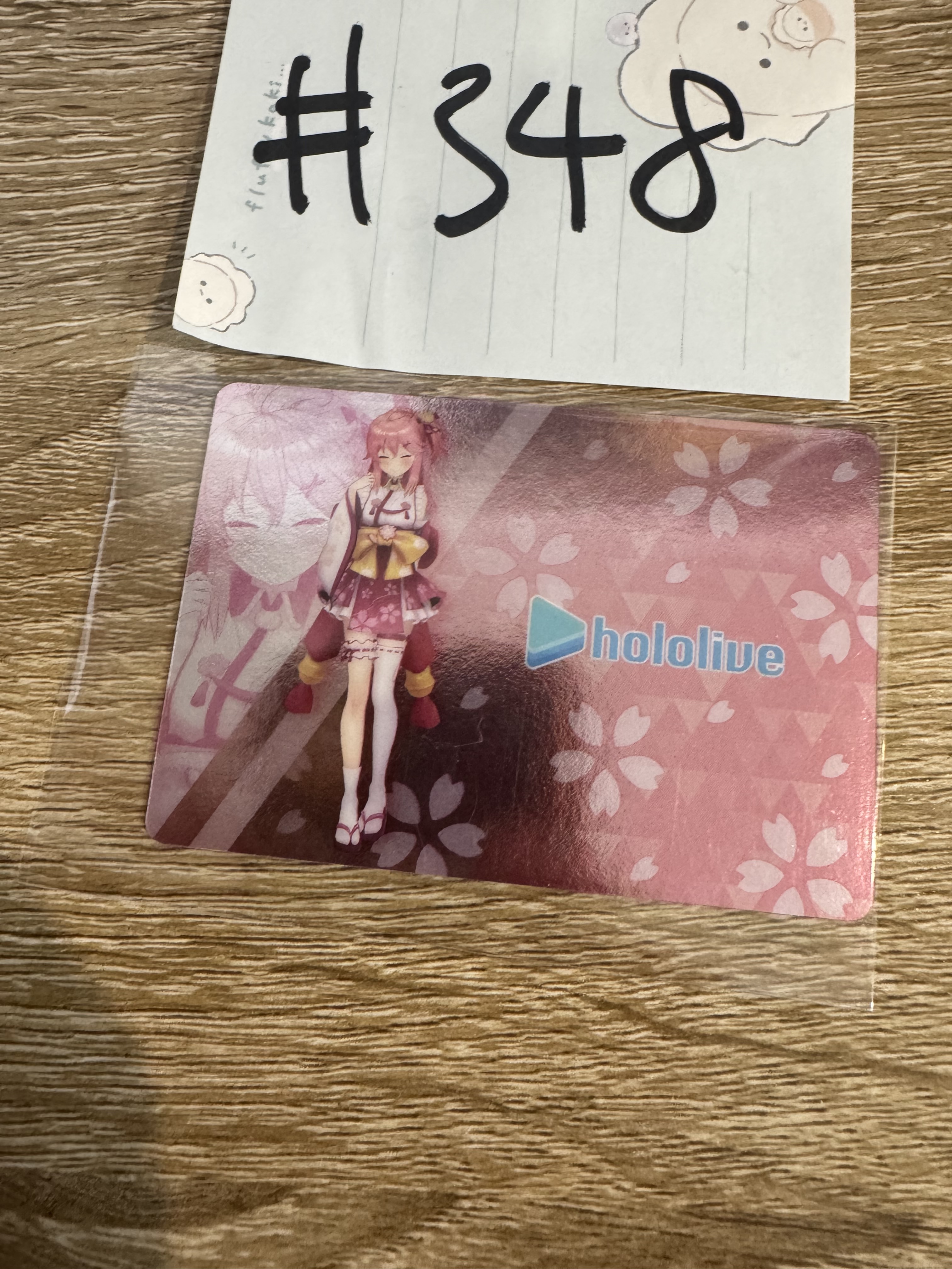 Hololive MIKO 小卡  #348