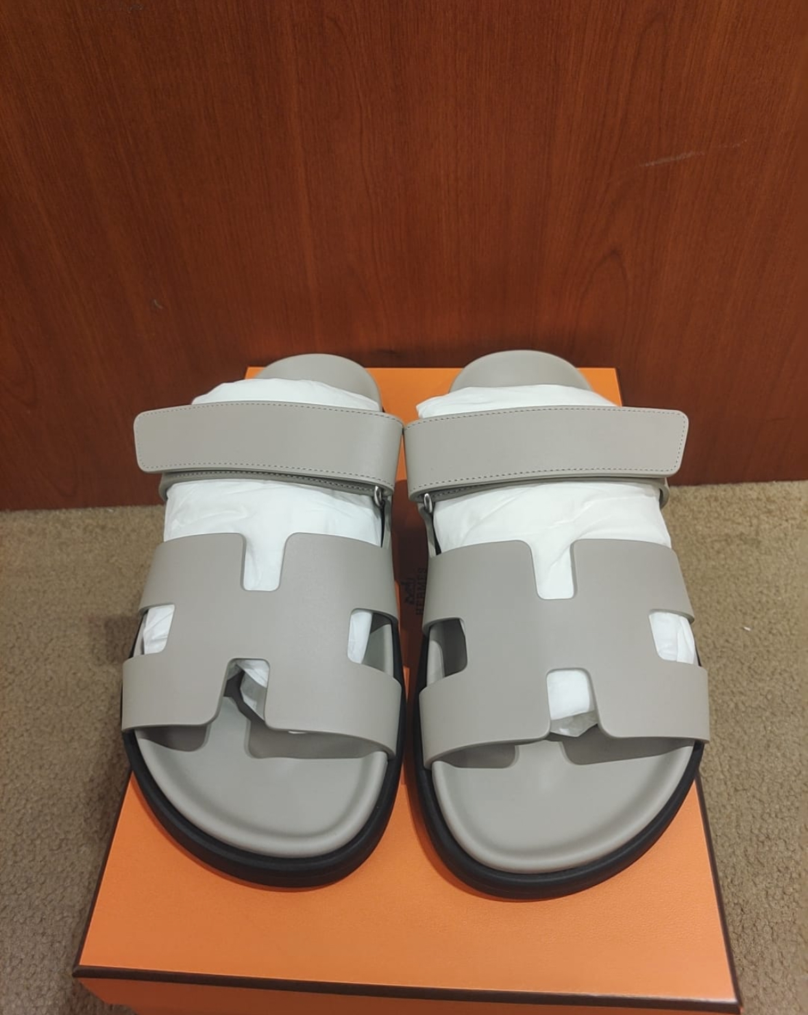 Chypre sandal beige galet  (可預訂size)