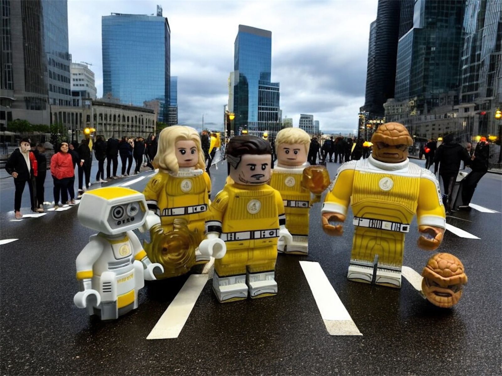 【Abnormal X Tracyminifigs 】神奇四俠（限量異色)