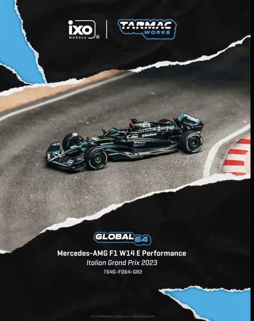 預訂 Pre Order - Tarmac Works Mercedes AMG F1 W14 Grand Prix 2023