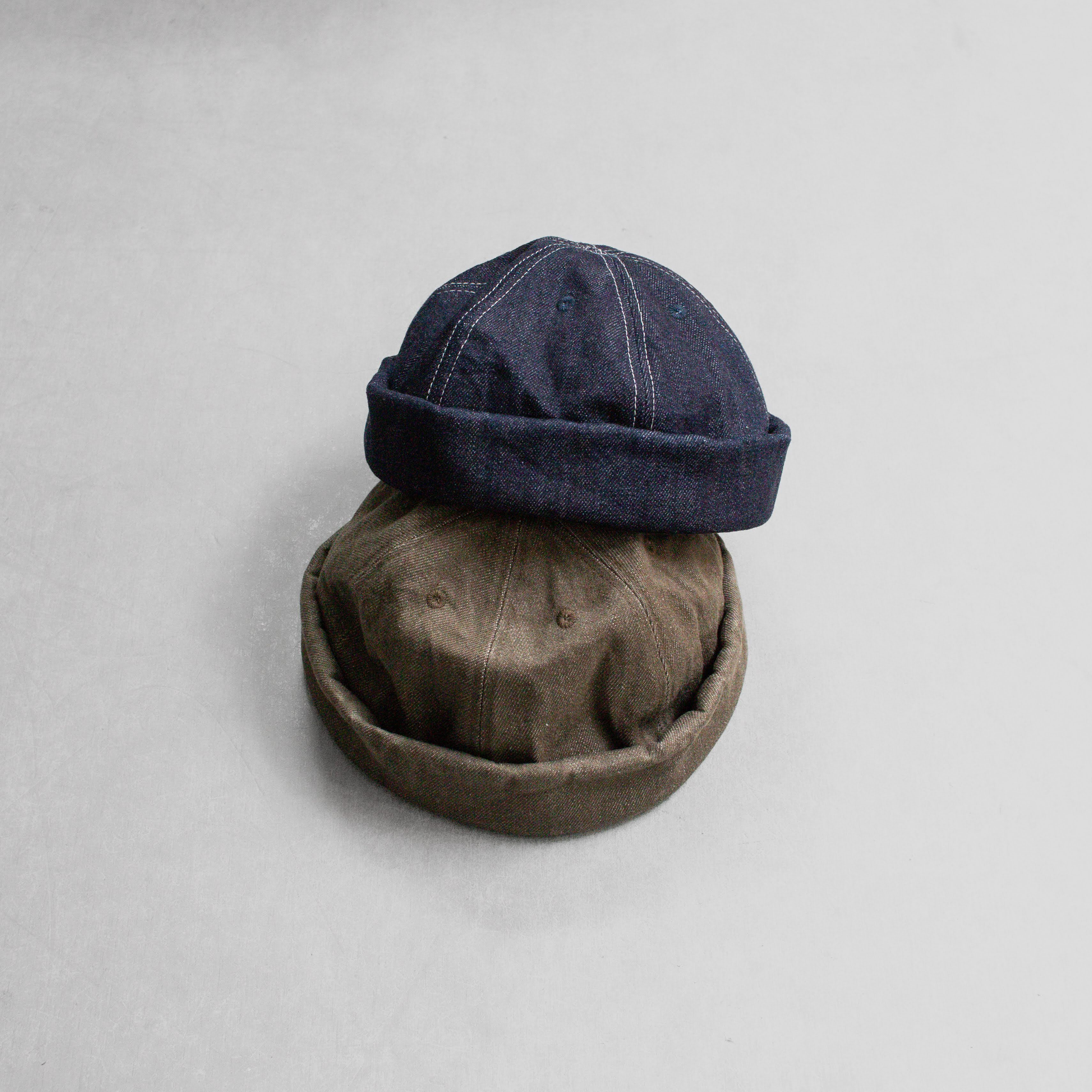 HIGHER HT25029 DENIM FISHERMAN 丹寧 水兵帽 皮帶扣