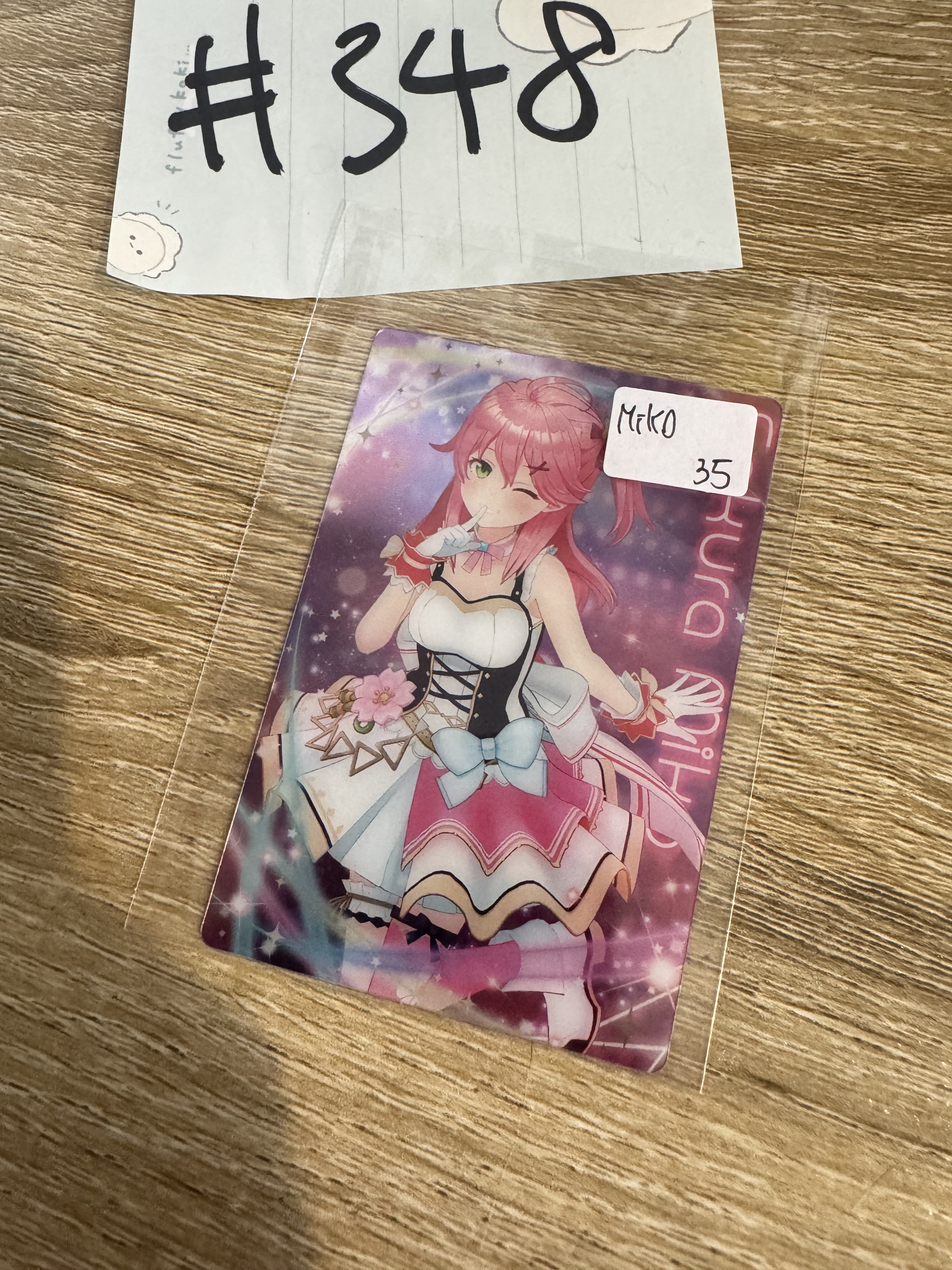 Hololive MIKO 小卡  #348
