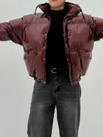 淨色企領拉鍊外套(夾棉) LOCAL-018JK