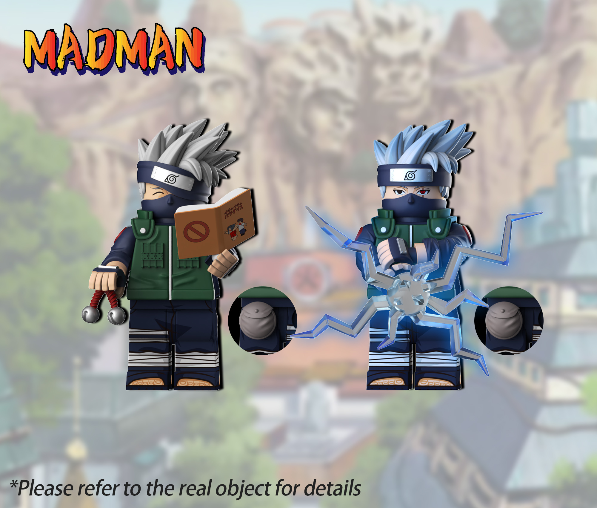 【預訂】【Madman Minifigs】卡卡西雙人套