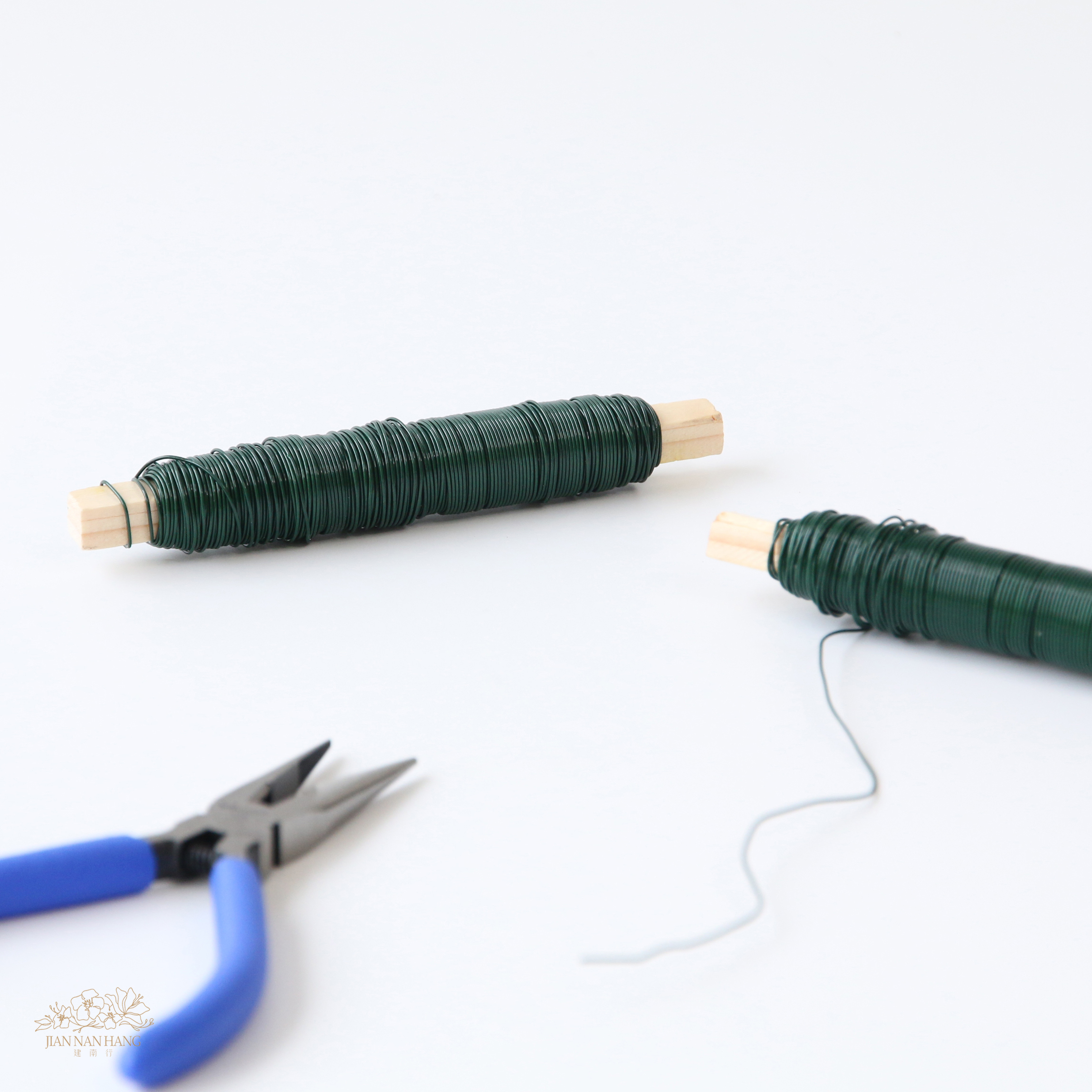 花圈鐵絲 深綠 單入