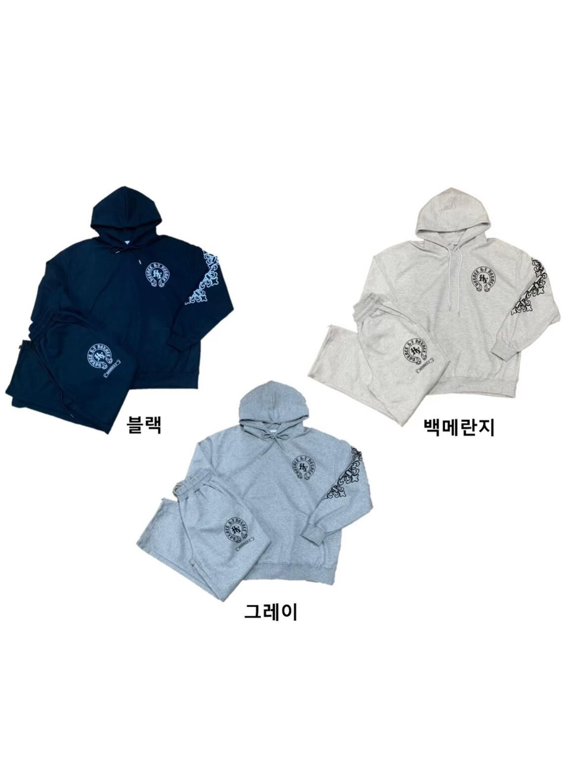 英文字連帽衛衣 Double-B-032T