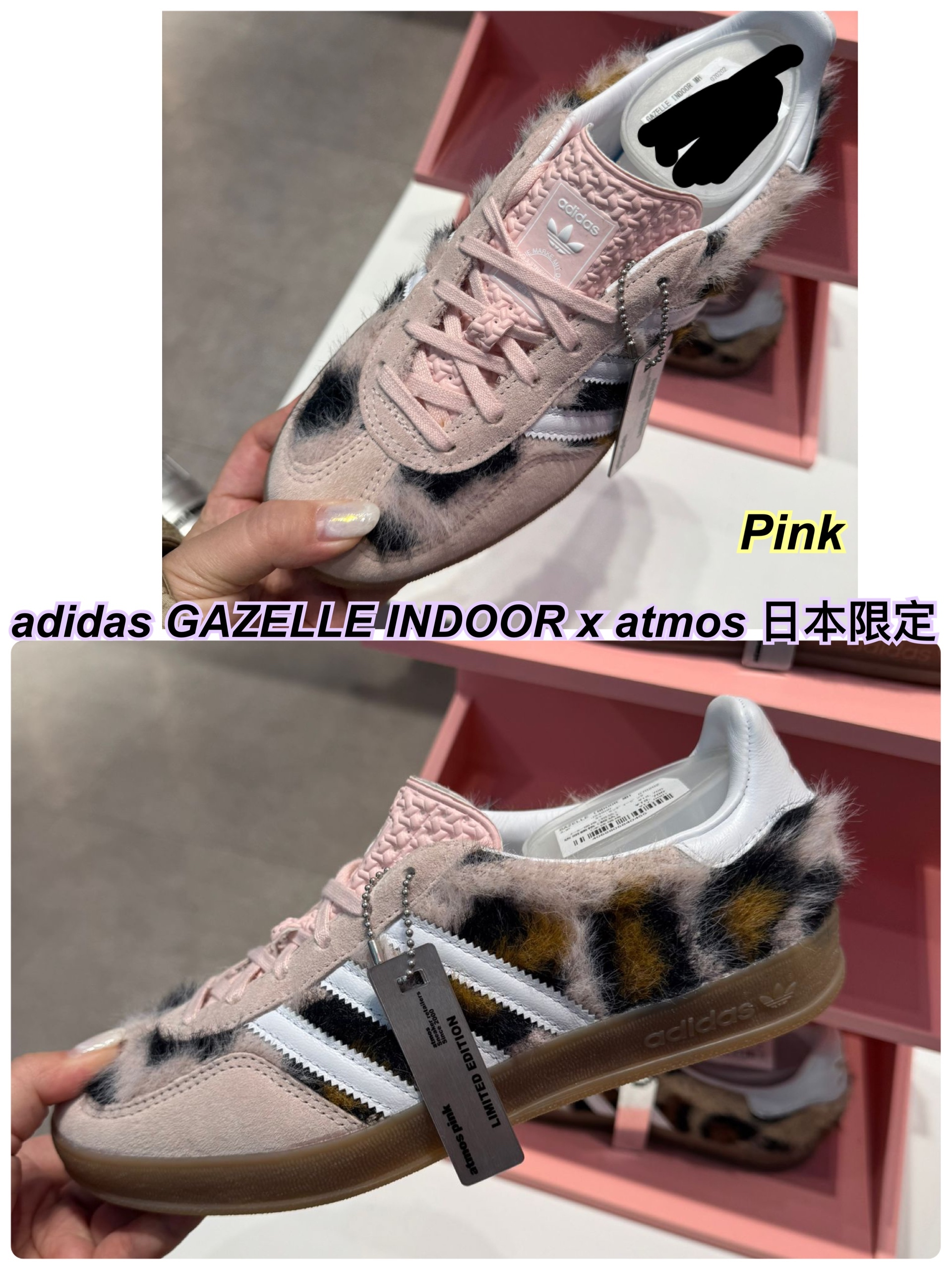 adidas GAZELLE INDOOR x atmos 日本限定
