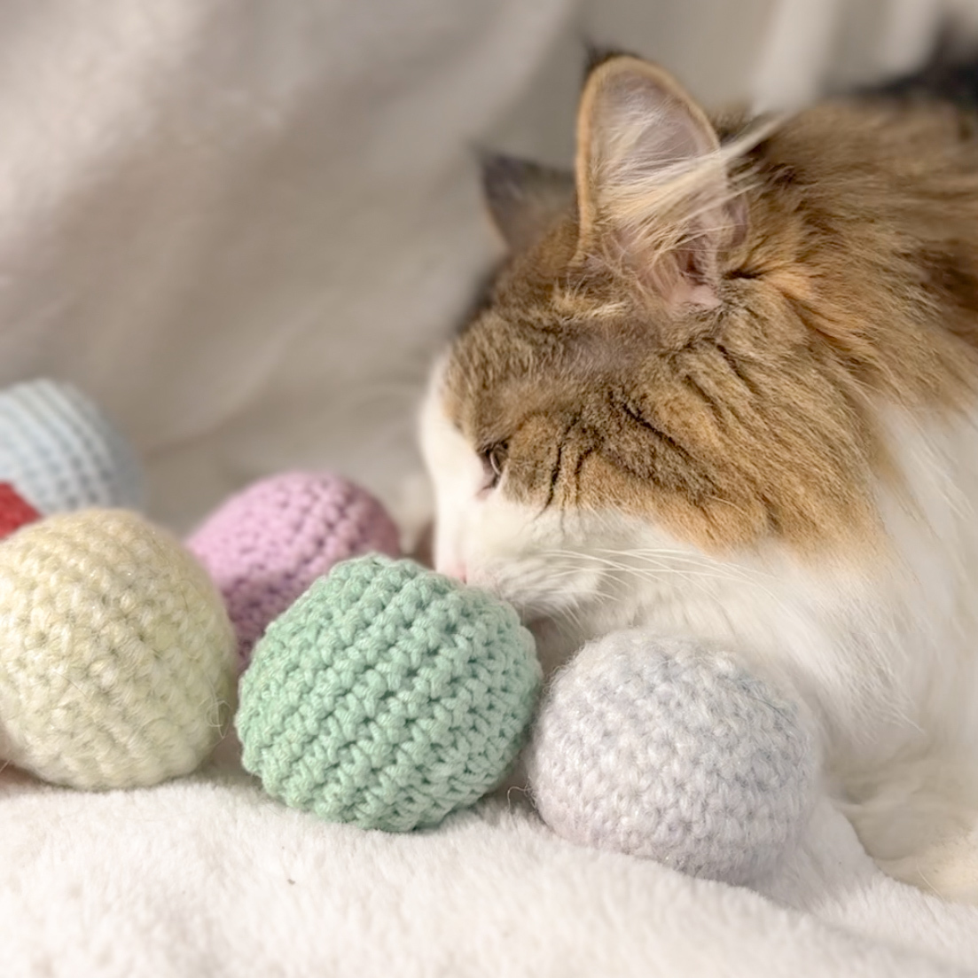 編織小球球｜森林色系