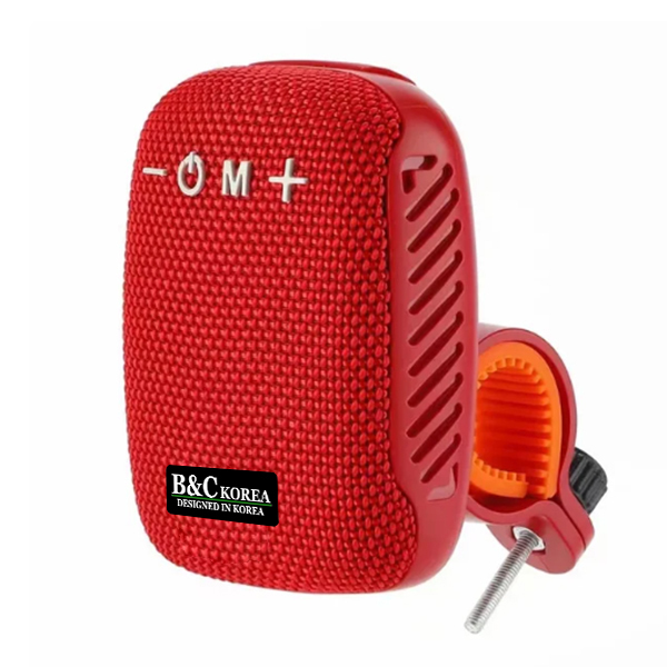 B&C Korea riding bluetooth speaker tws couplet fabric card radio speaker portable waterproof bluetooth speaker (B0270)