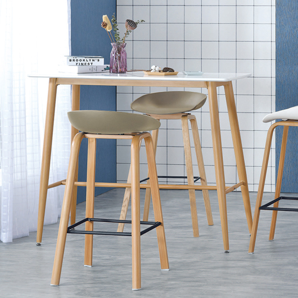 拉斯4尺雙色吧台桌/洽談桌/休閒桌