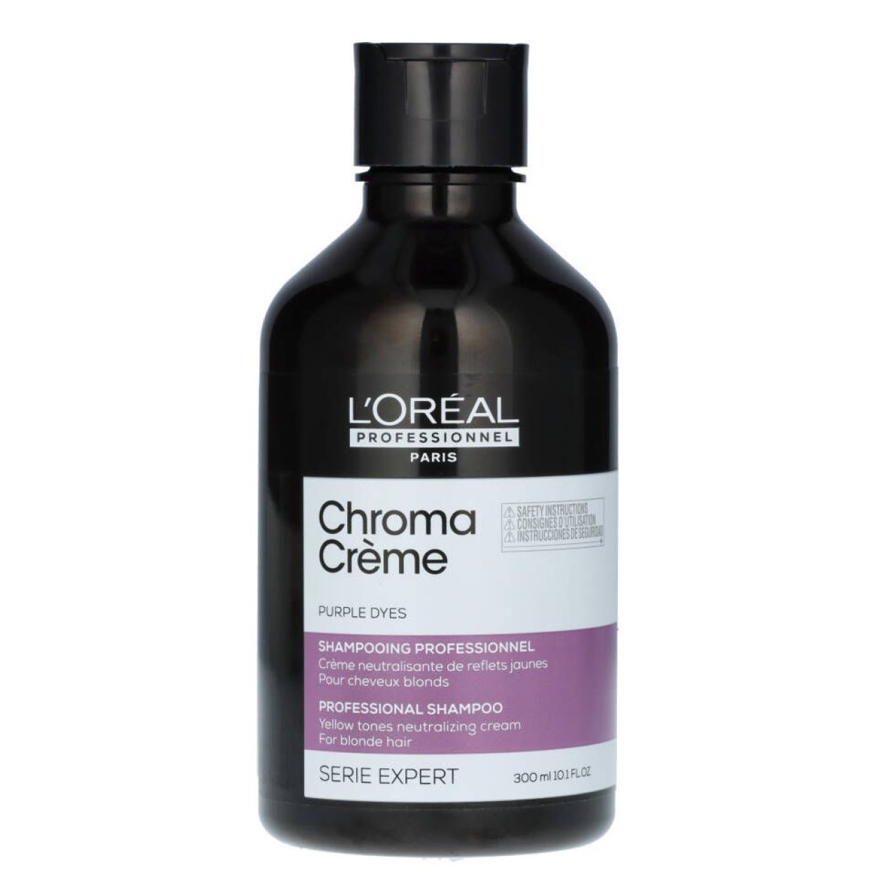 L’Oréal Professionnel Chroma Crème Purple Dyes Shampoo 300ml  萊莉雅紫色去黃護色洗髮水
