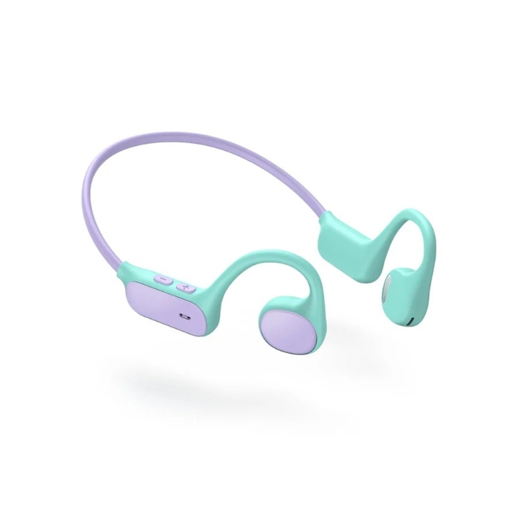 iClever OWS01 開放式氣傳導無線藍牙兒童耳機 (藍色/紫色)