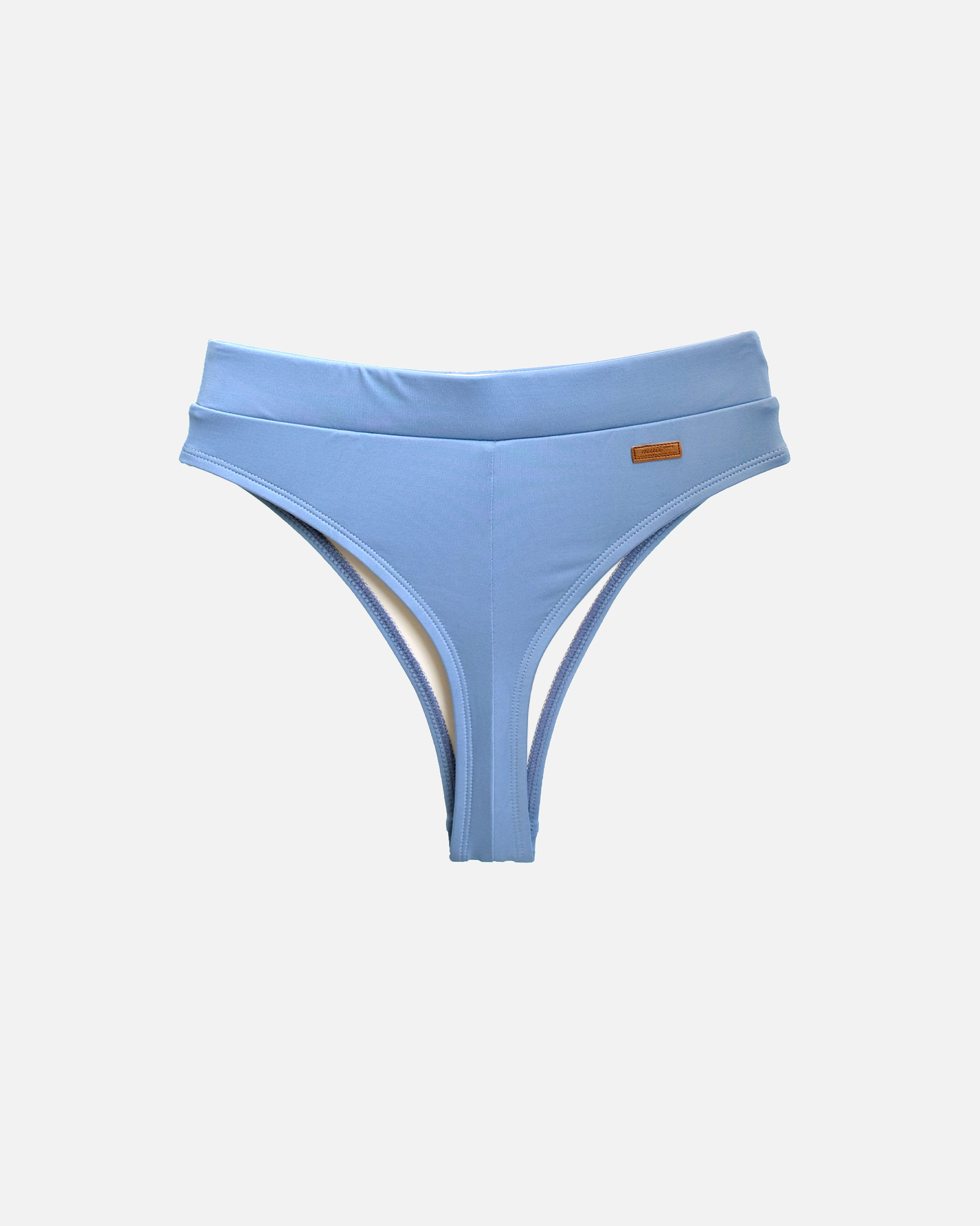 【岩石藍】​She 高腰歐美丁字泳褲​