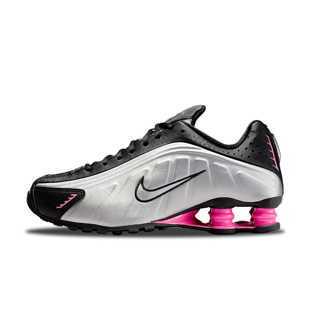 W Nike Shox R4 Black/Pinksicle 黑銀粉 AR3565-012