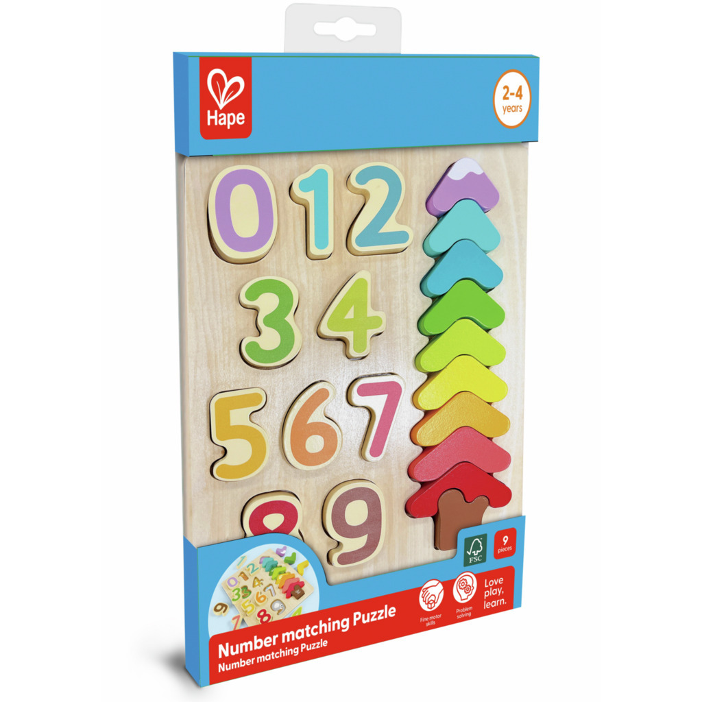 Hape Colours & Numbers Puzzle, E1657