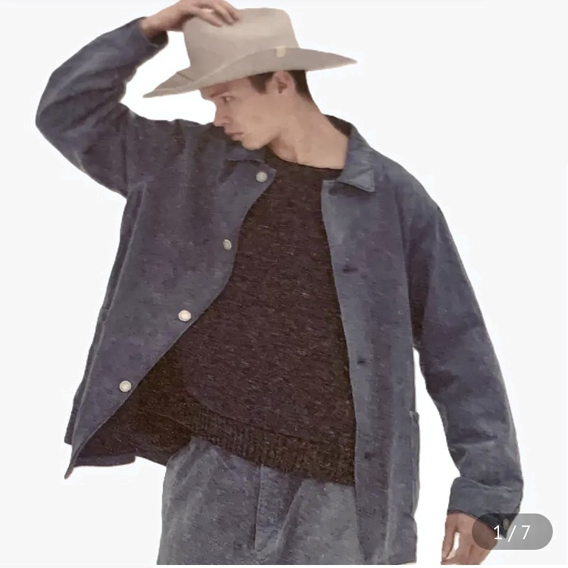 11/22 UPDATED: VISVIM ICT 2025 A/W COVERALL JKT DMGD (WOOL/LINEN) - PRE ORDER ITEM (預訂中)