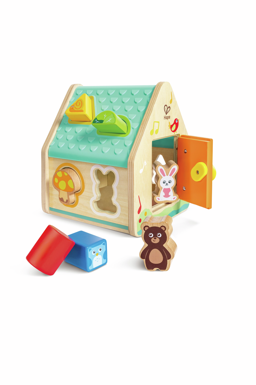 Hape Critter House Shape Sorter, E0515