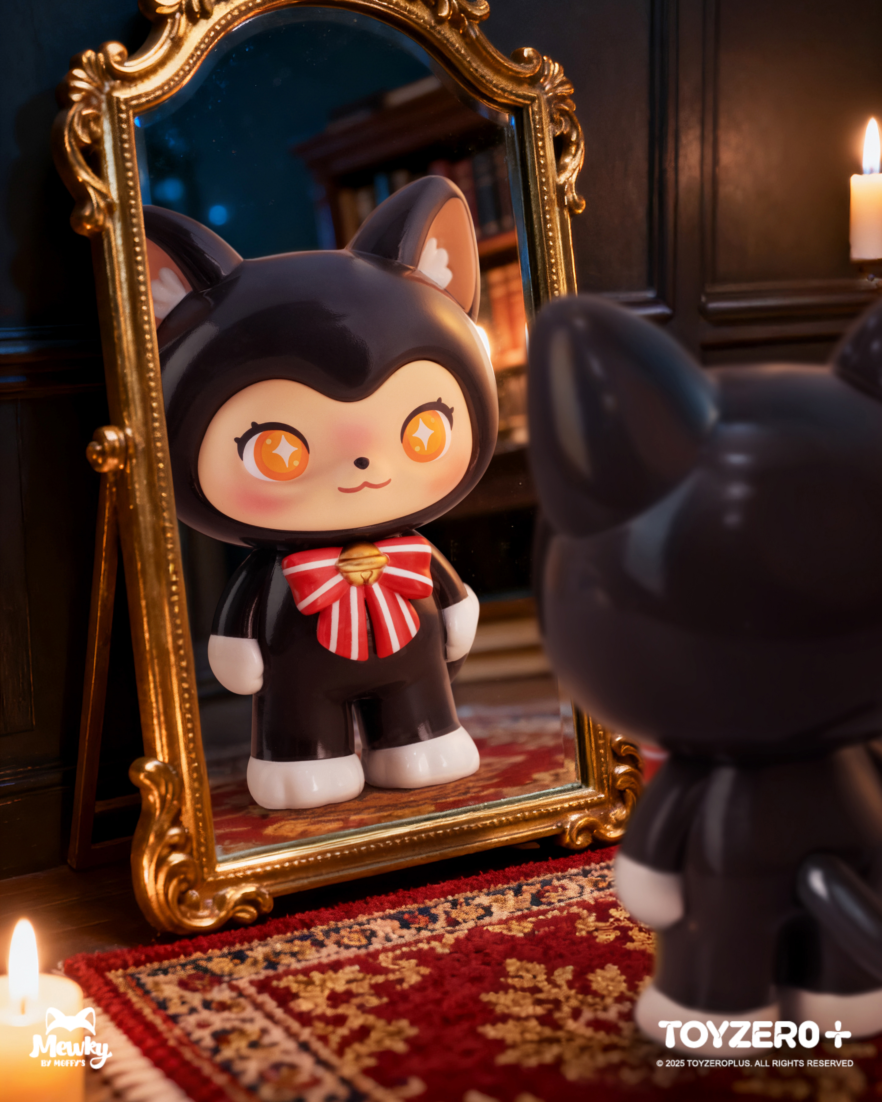 Mewky - 搪膠公仔 原色 Ver.