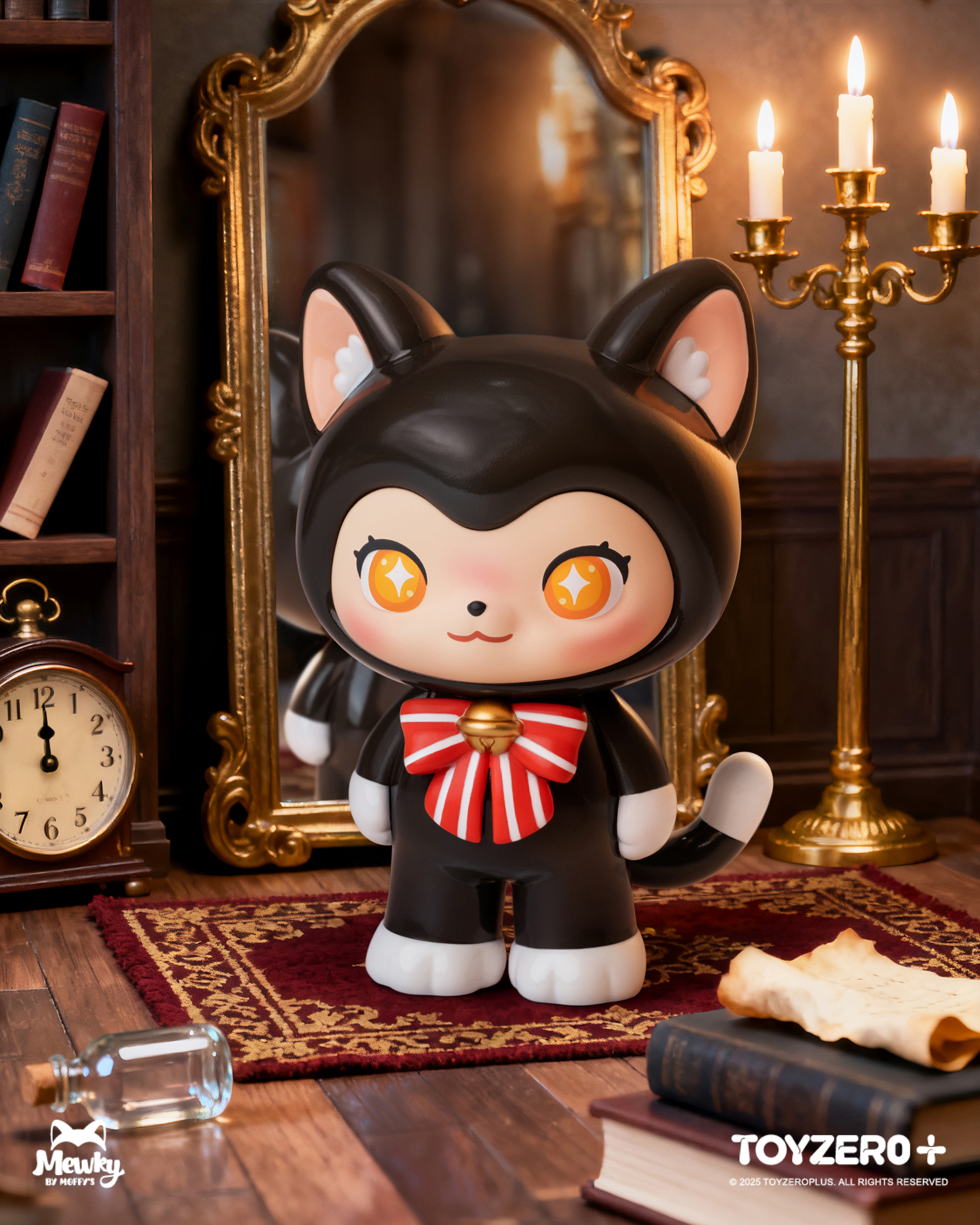 Mewky - 搪膠公仔 原色 Ver.