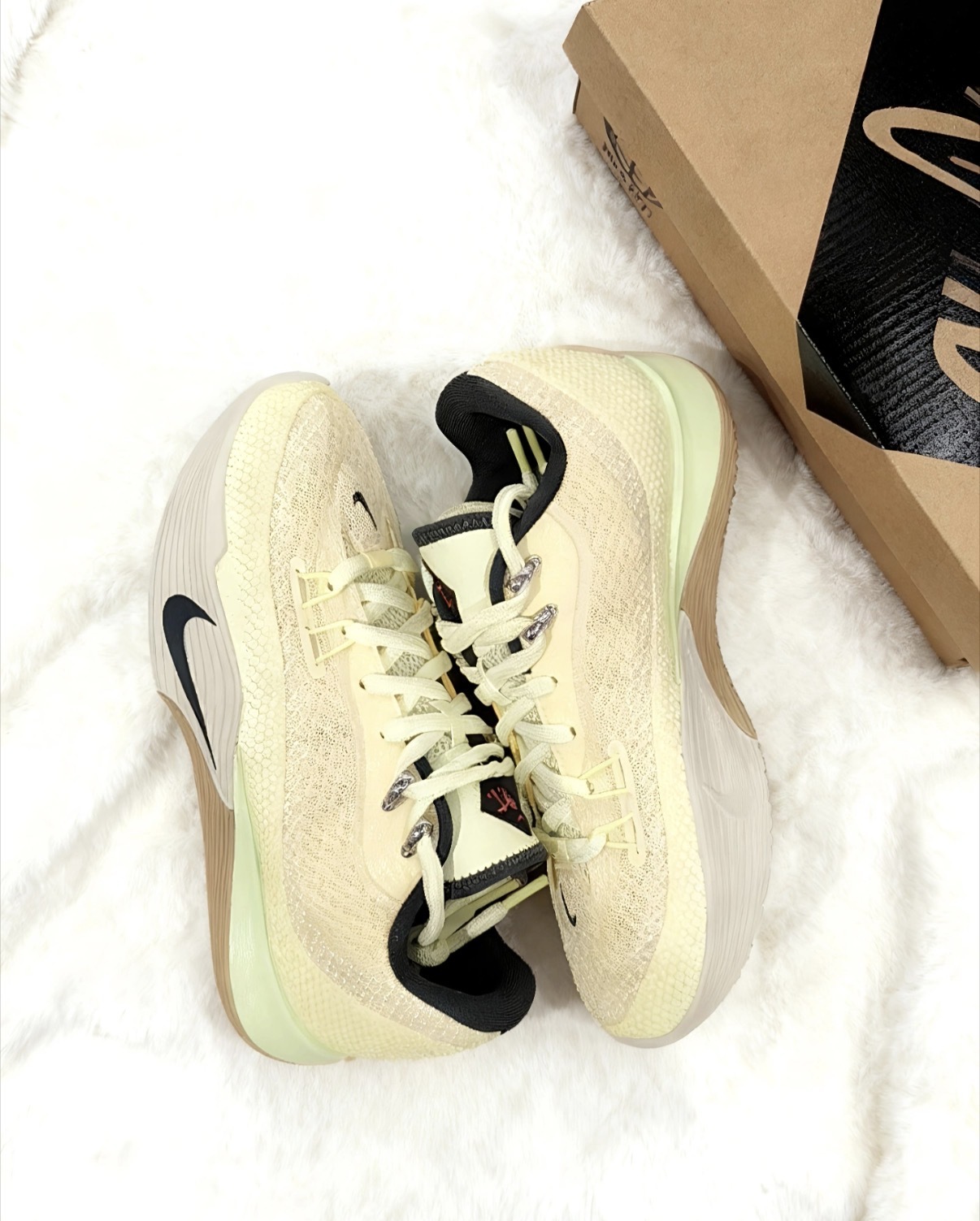 男鞋 NIKE S.T. FLARE EP XDR 檸檬黃色 銀扣 戶外耐磨 氣墊 緩震 實戰鞋 籃球鞋【HF0232-800】