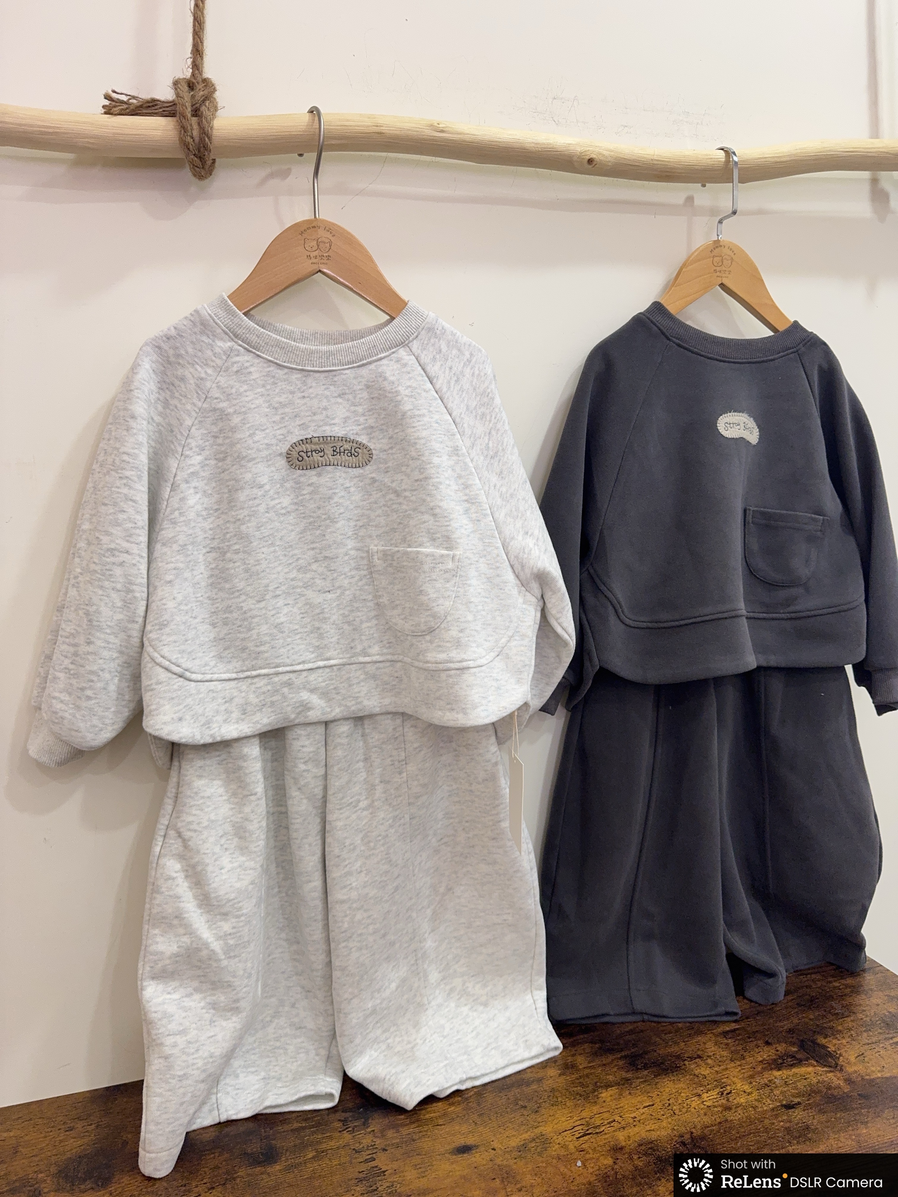 93128下擺弧度超舒服寬褲套裝