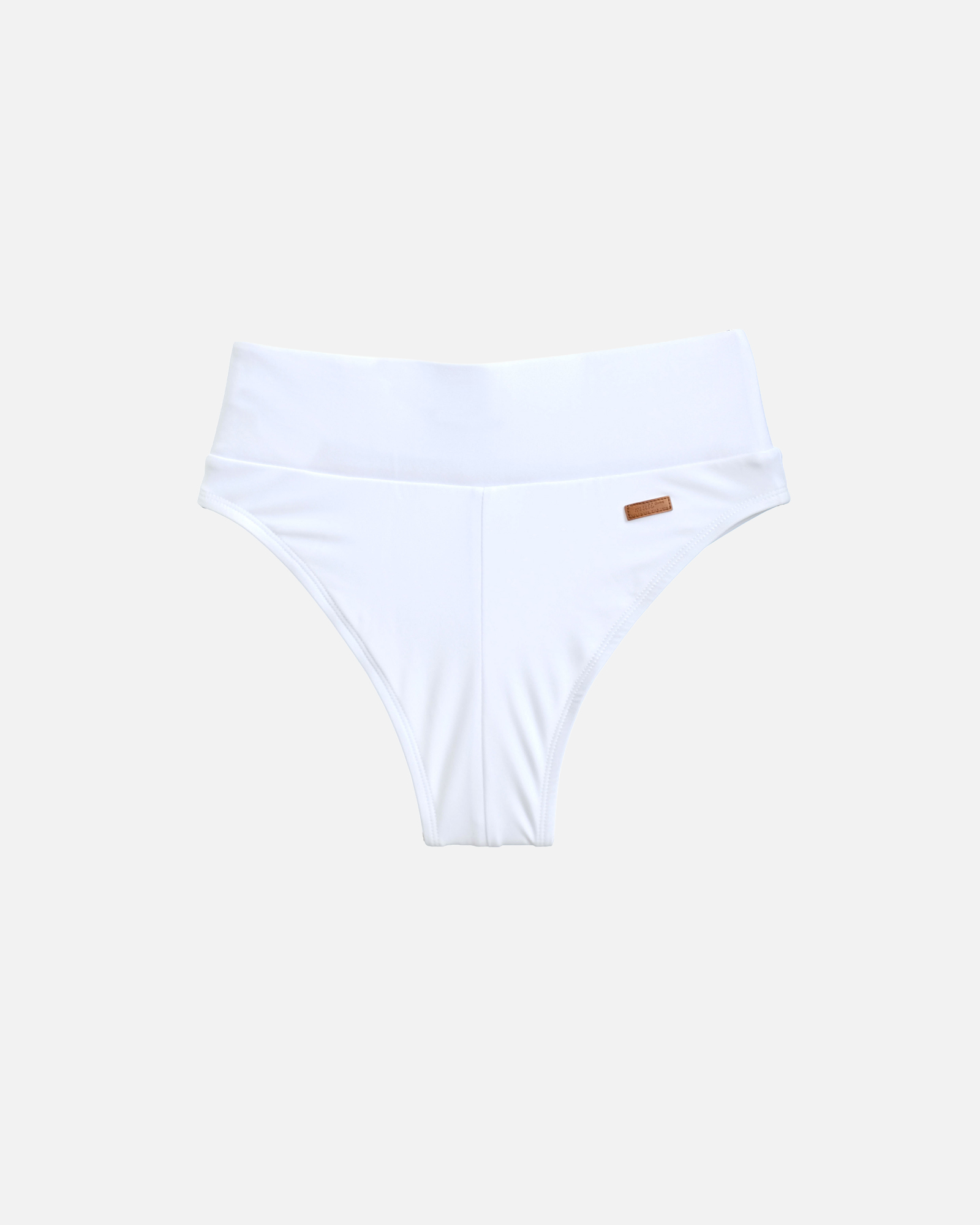 【純真素白】​HWm 高腰蜜挖臀泳褲