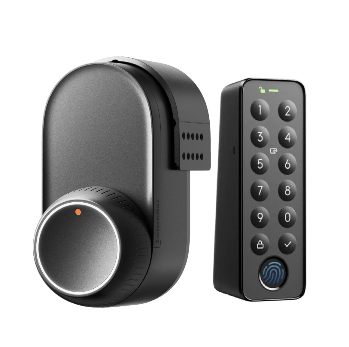 SwitchBot Smart Lock Ultra combo 套裝2【超級智能門鎖】+ Keypad Touch【指紋密碼鎖配置】
