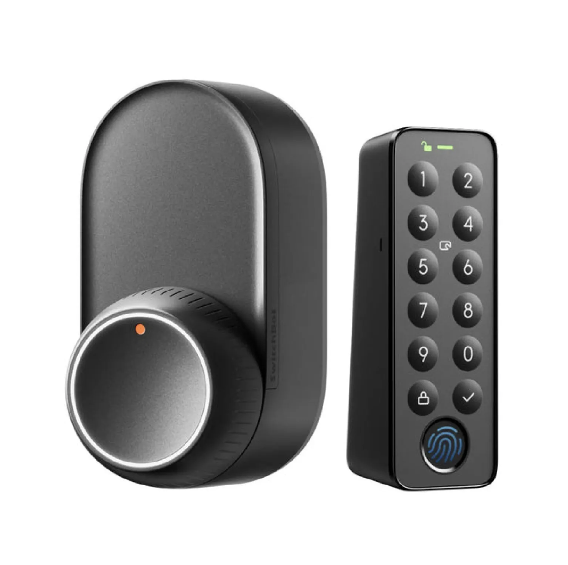 SwitchBot Smart Lock Ultra combo 套裝2【超級智能門鎖】+ Keypad Touch【指紋密碼鎖配置】