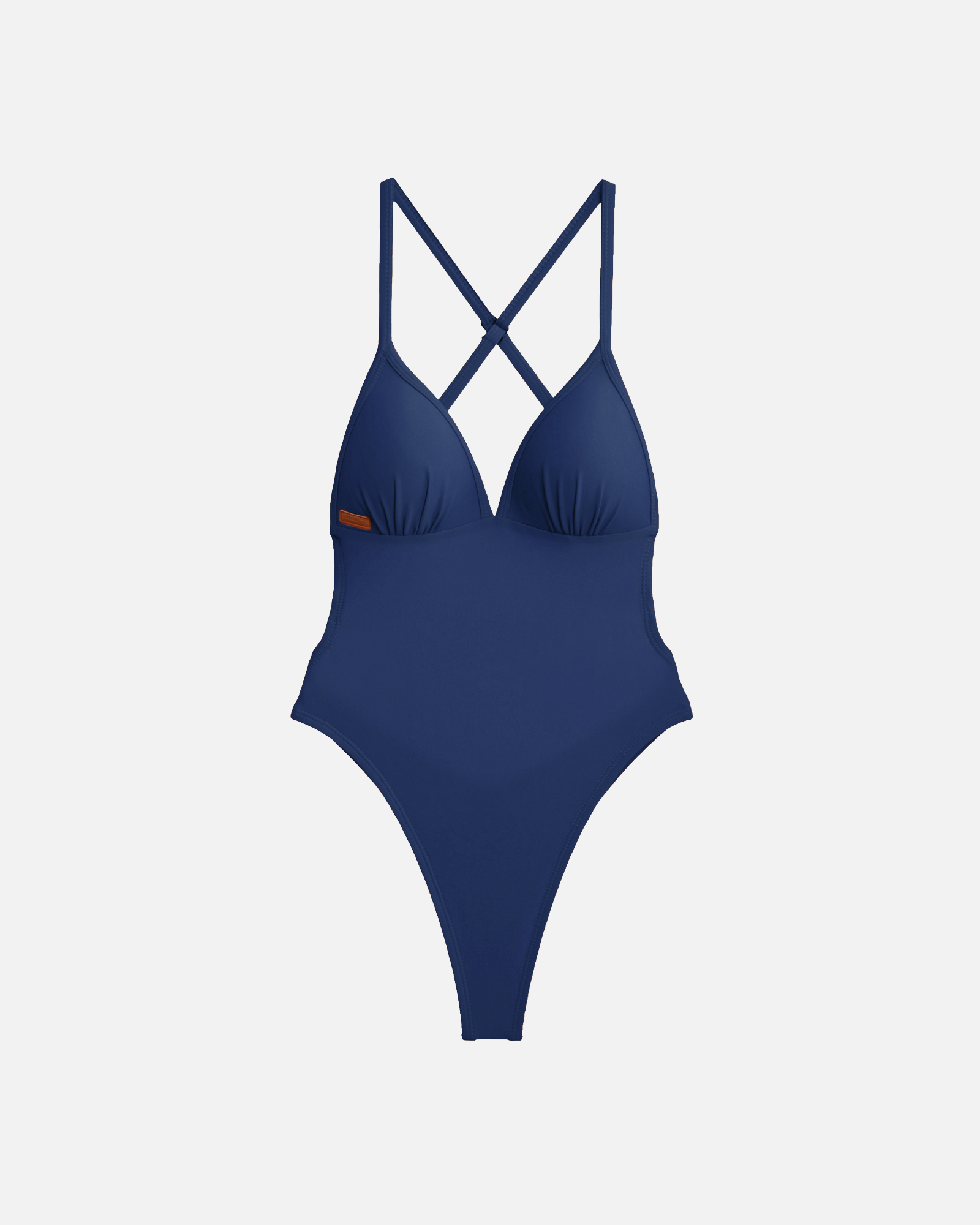 【海軍藍】UPVEW 三角美胸海鷗丁連身泳裝