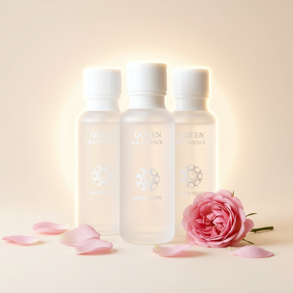 白女王露100mL「3入組」三代一起用【心輪】敏感肌專用美白精華液