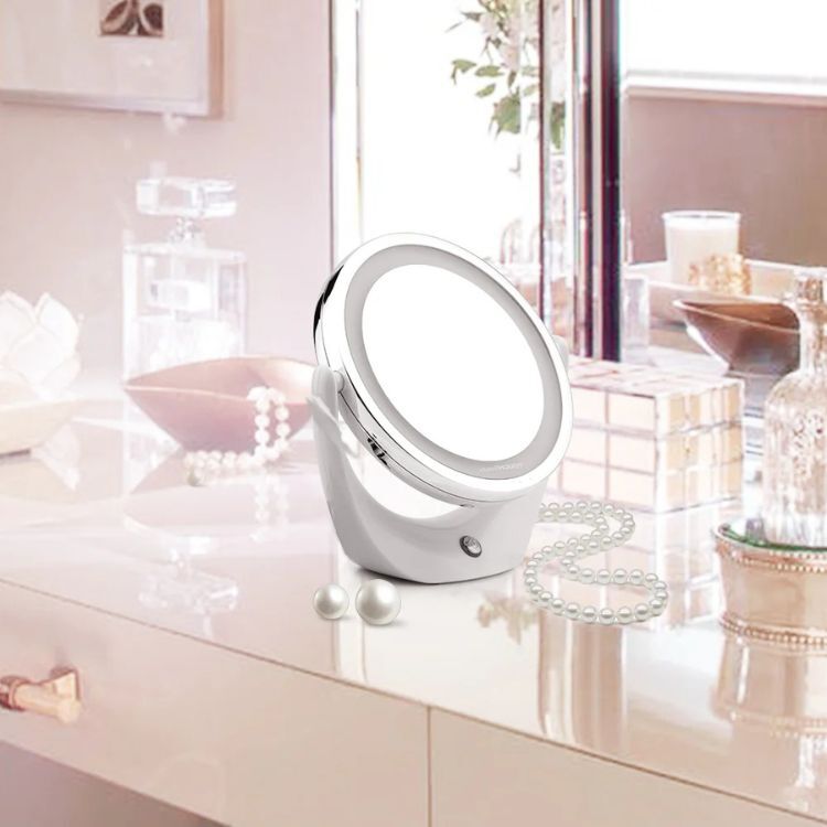 TOUCHbeauty魅影補光化妝鏡(1倍 + 放大5倍)