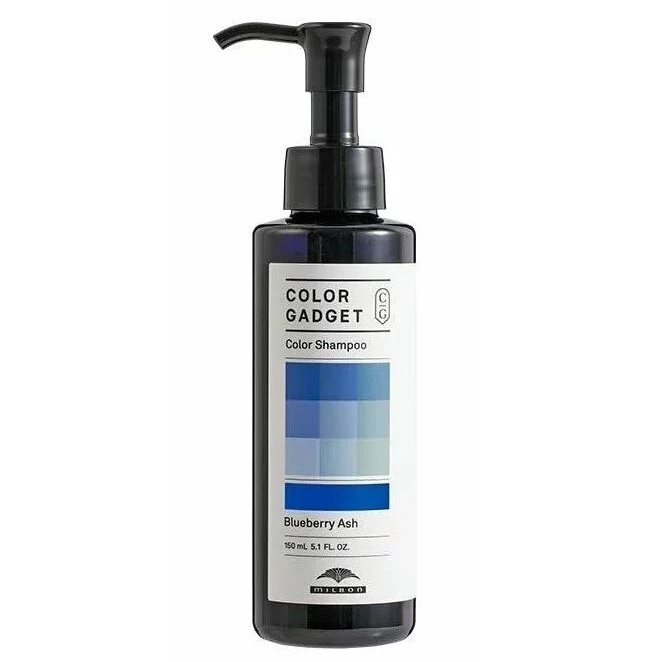 日本 Milbon Color Gadget Color Shampoo(Blueberry Ash)150ml 藍莓灰補色洗髮水