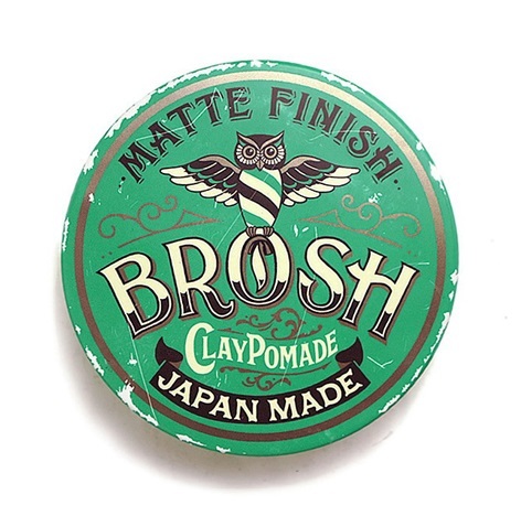 日本 Brosh Matte Finish Clay Pomade 115g 兄弟水洗啞光髮泥